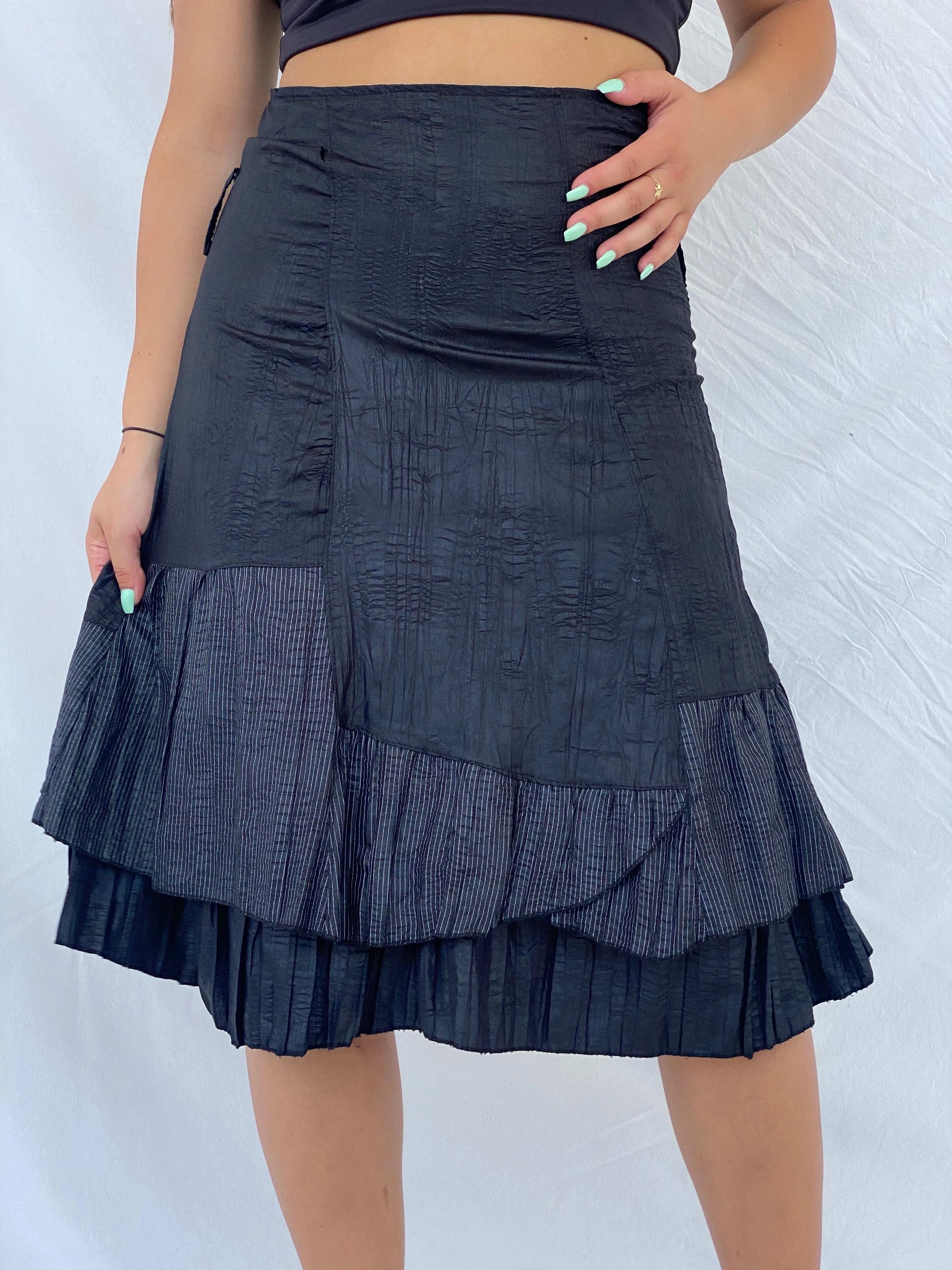 Vintage 90s Tamdem Paris Midi Skirt - M - Balagan Vintage Midi Skirt 00s, Lana, midi skirt, summer