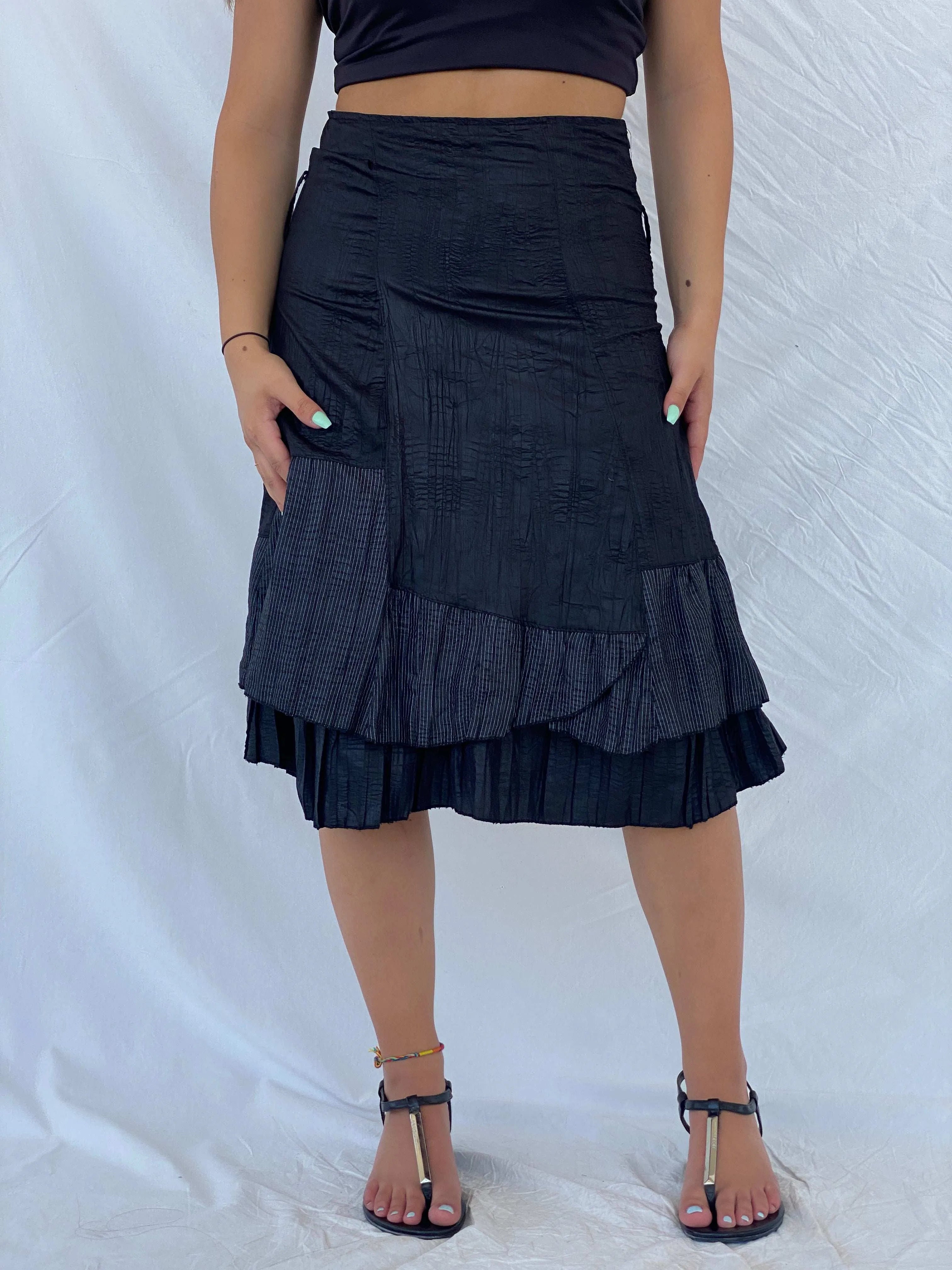 Vintage 90s Tamdem Paris Midi Skirt - M - Balagan Vintage Midi Skirt 00s, Lana, midi skirt, summer