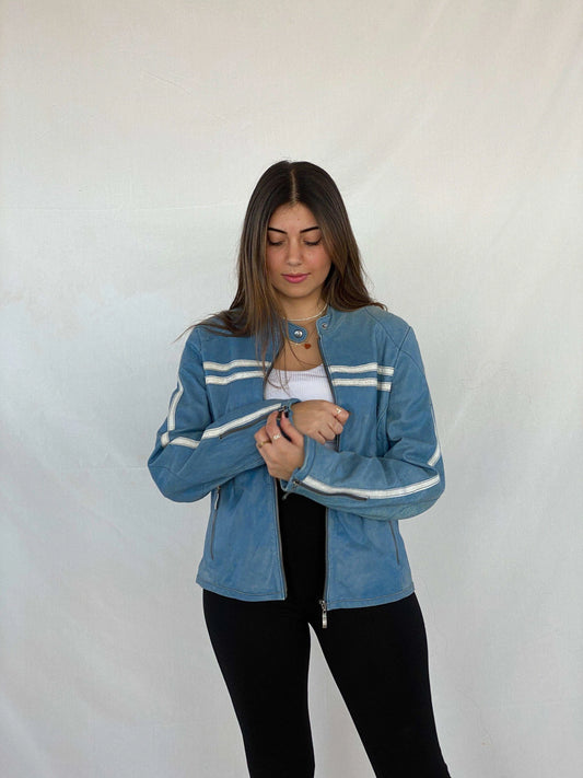 Vintage ARTURO Skin Feeling Genuine Leather Bikers Jacket - Balagan Vintage Leather Jacket genuine leather, genuine leather jacket, Juana, leather, leather jacket