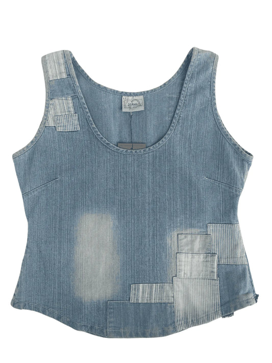 Vintage Authentic Style Jeans Denim Top - Balagan Vintage Denim Top Deals, denim, denim top, Rahmeh