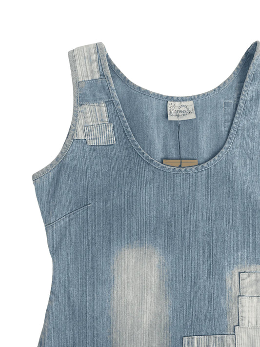 Vintage Authentic Style Jeans Denim Top - Balagan Vintage Denim Top Deals, denim, denim top, Rahmeh