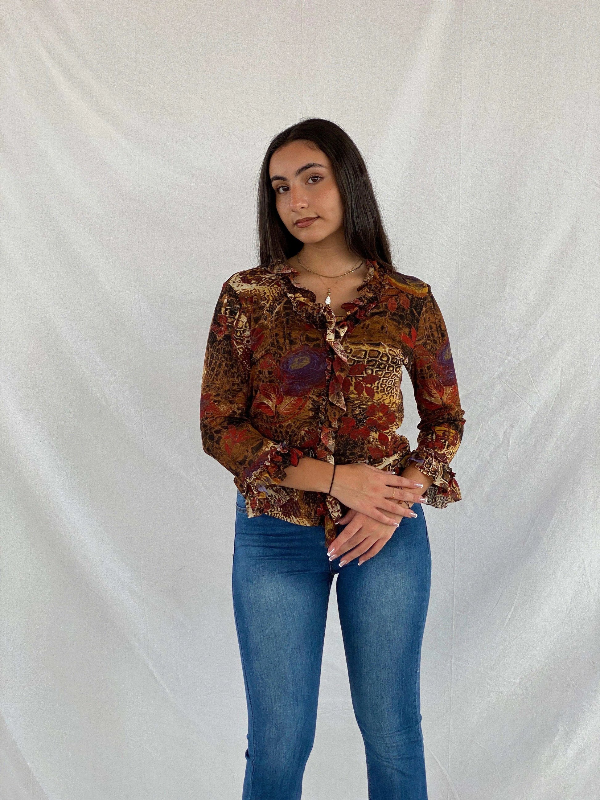 Vintage Betty Barlay Collection Top - Balagan Vintage Full Sleeve Top 00s, 90s, full sleeve top, Rama