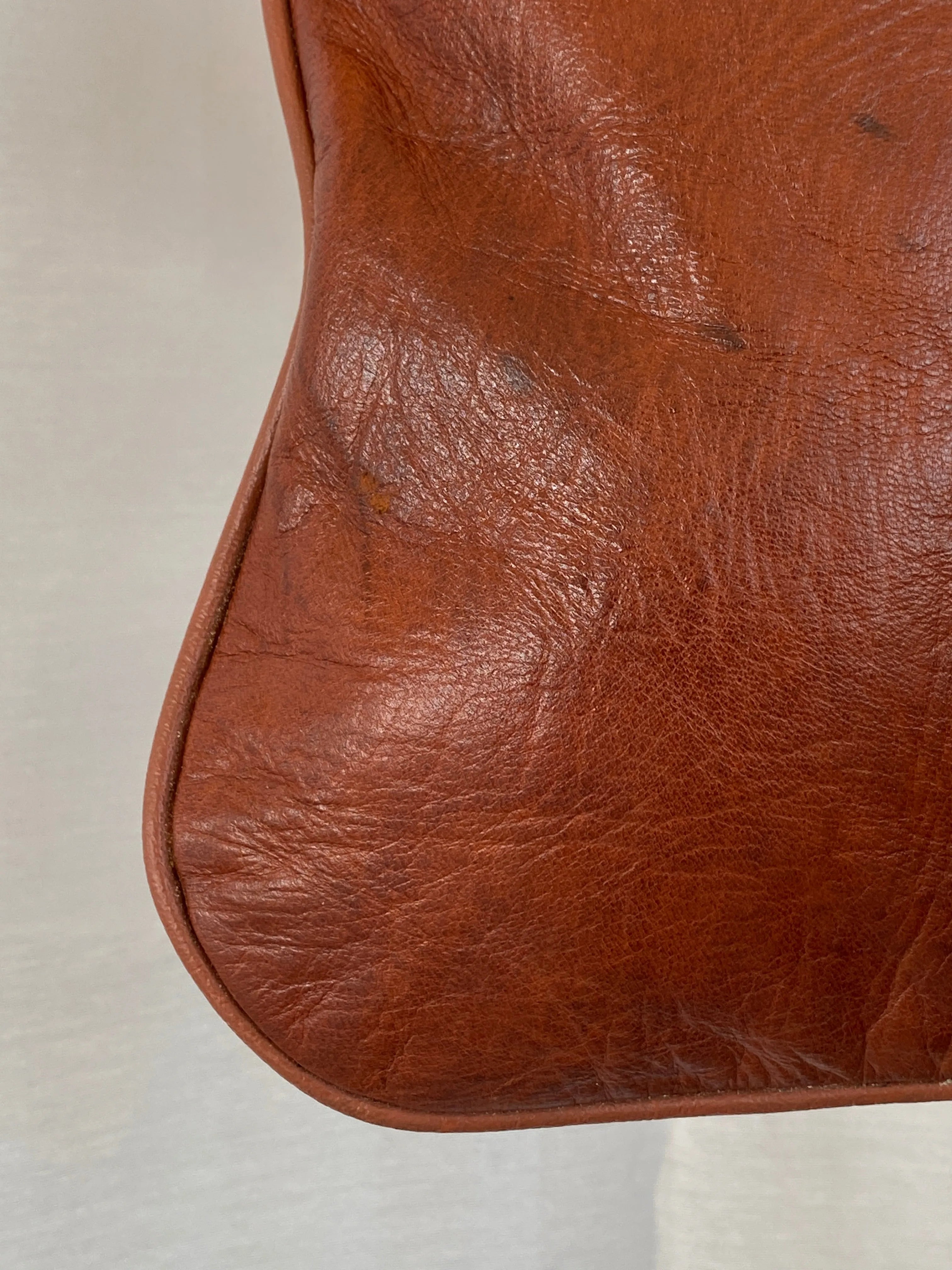 Vintage Brown Genuine Leather Western Sling Crossbody Bag - Balagan Vintage Cross Body Bag 00s, 90s, bag, shoulder bag, Y2K