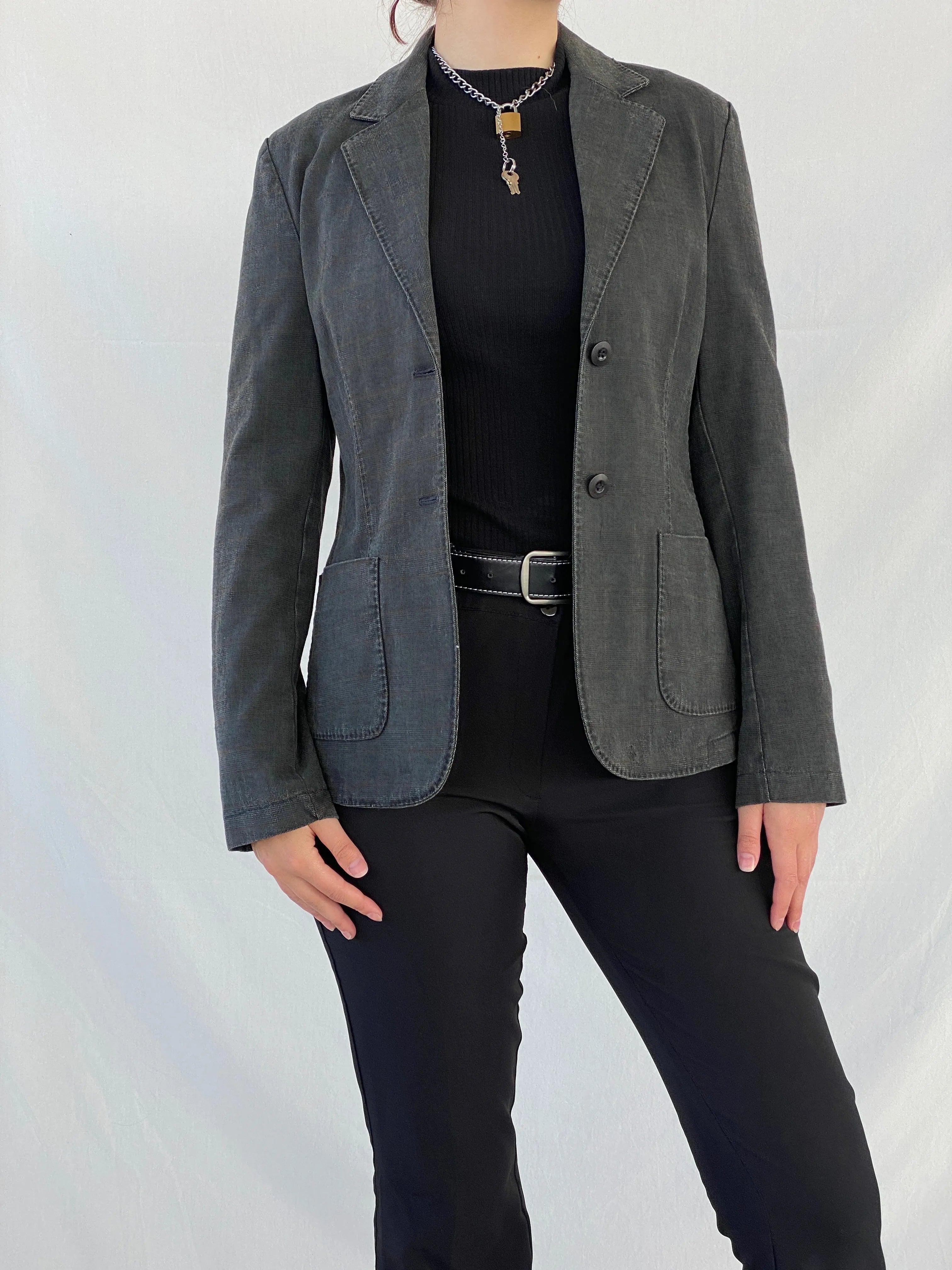 Vintage Country & Outdoors from Marlboro Classics Plaid Women’s Blazer - L - Balagan Vintage Blazer Ayah, blazer, full sleeve blazer, vintage blazer
