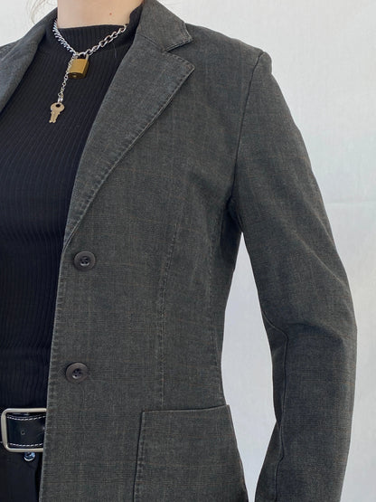 Vintage Country & Outdoors from Marlboro Classics Plaid Women’s Blazer - L - Balagan Vintage Blazer Ayah, blazer, Coats&Jackets, full sleeve blazer, vintage blazer, Women's Blazers