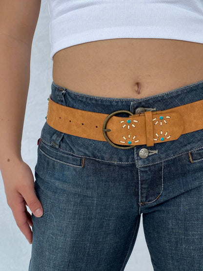 Vintage Cowboy Style Belt - Balagan Vintage Belt 90s, belt, cowboy, Lana