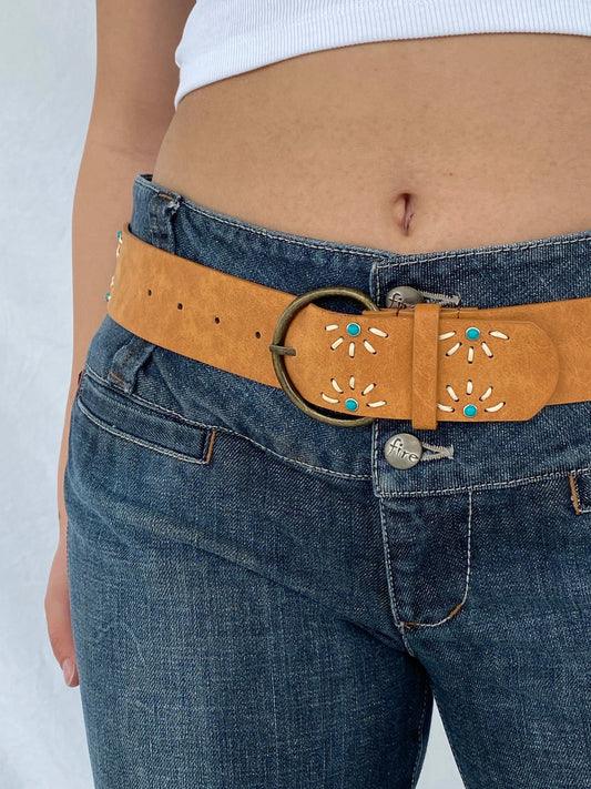 Vintage Cowboy Style Belt - Balagan Vintage Belt 90s, belt, cowboy, Lana