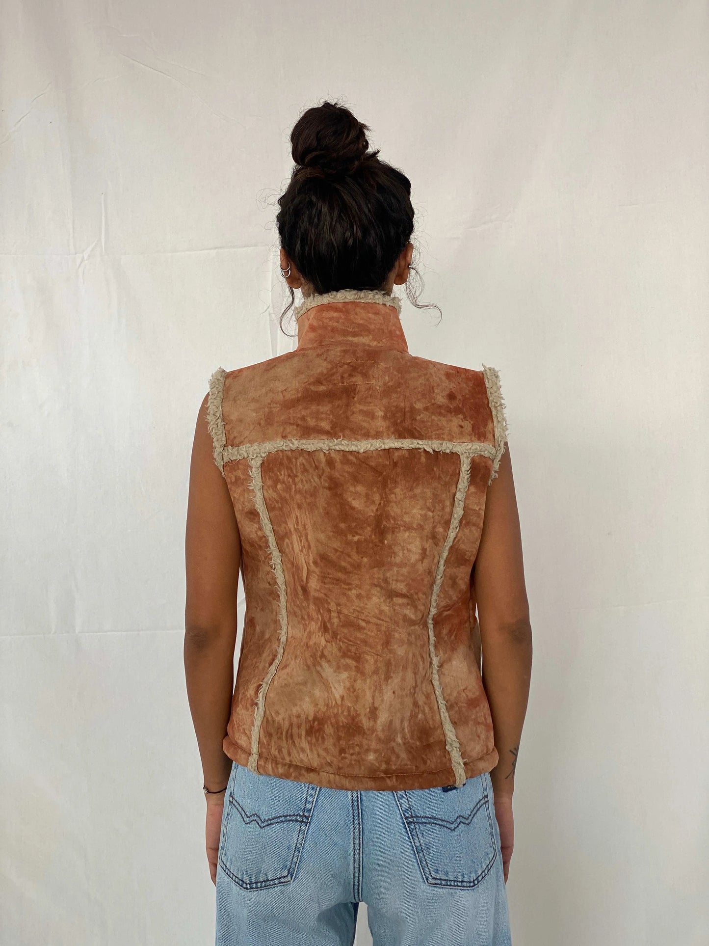 Vintage Crazy World Vest - Balagan Vintage Vest 90s, Tojan, vest