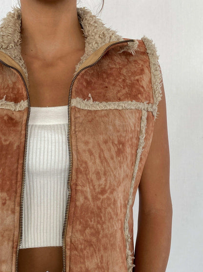 Vintage Crazy World Vest - Balagan Vintage Vest 90s, Tojan, vest