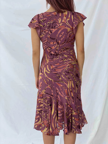 Vintage Eva Blue Dress - Balagan Vintage Midi Dress 00s, 90s, Deals, dress, midi dress, Taima, Wedding Guest