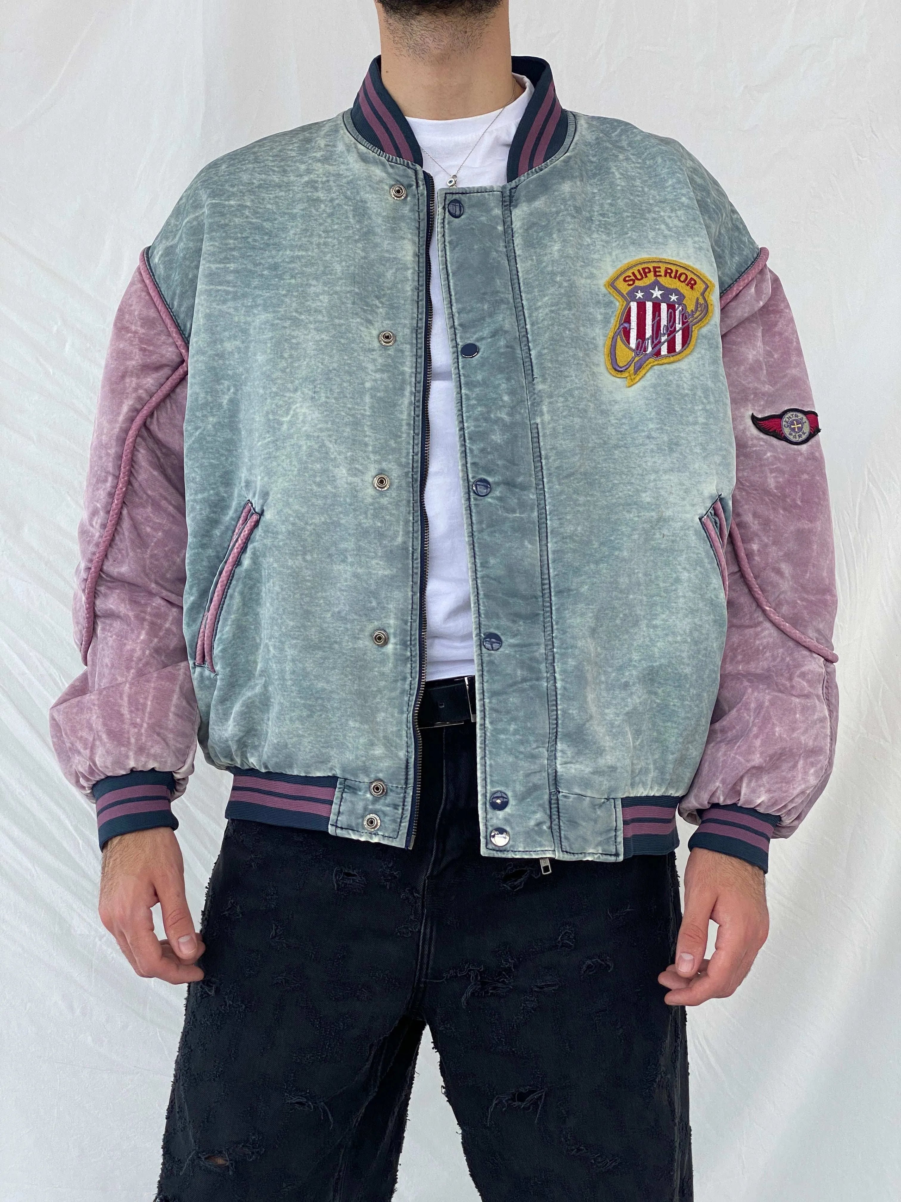 Vintage Exclusively Central Park Bomber Jacket - Balagan Vintage Puffer Jacket 00s, 90s, Awsam, puffer jacket
