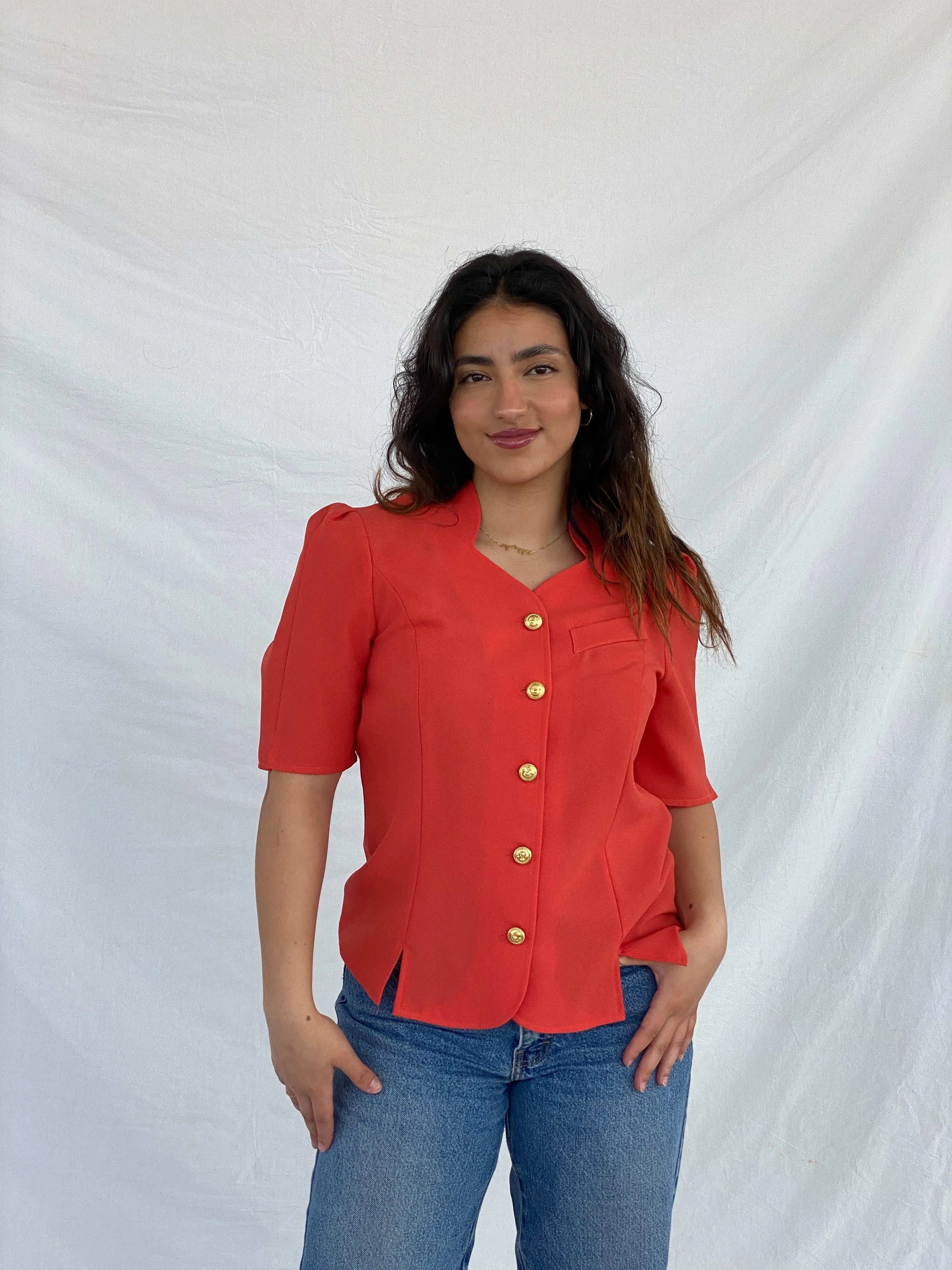 Vintage Handmade Half Sleeve Shirt - Balagan Vintage Half Sleeve Shirt 00s, Deals, half sleeve shirt, Lana, summer