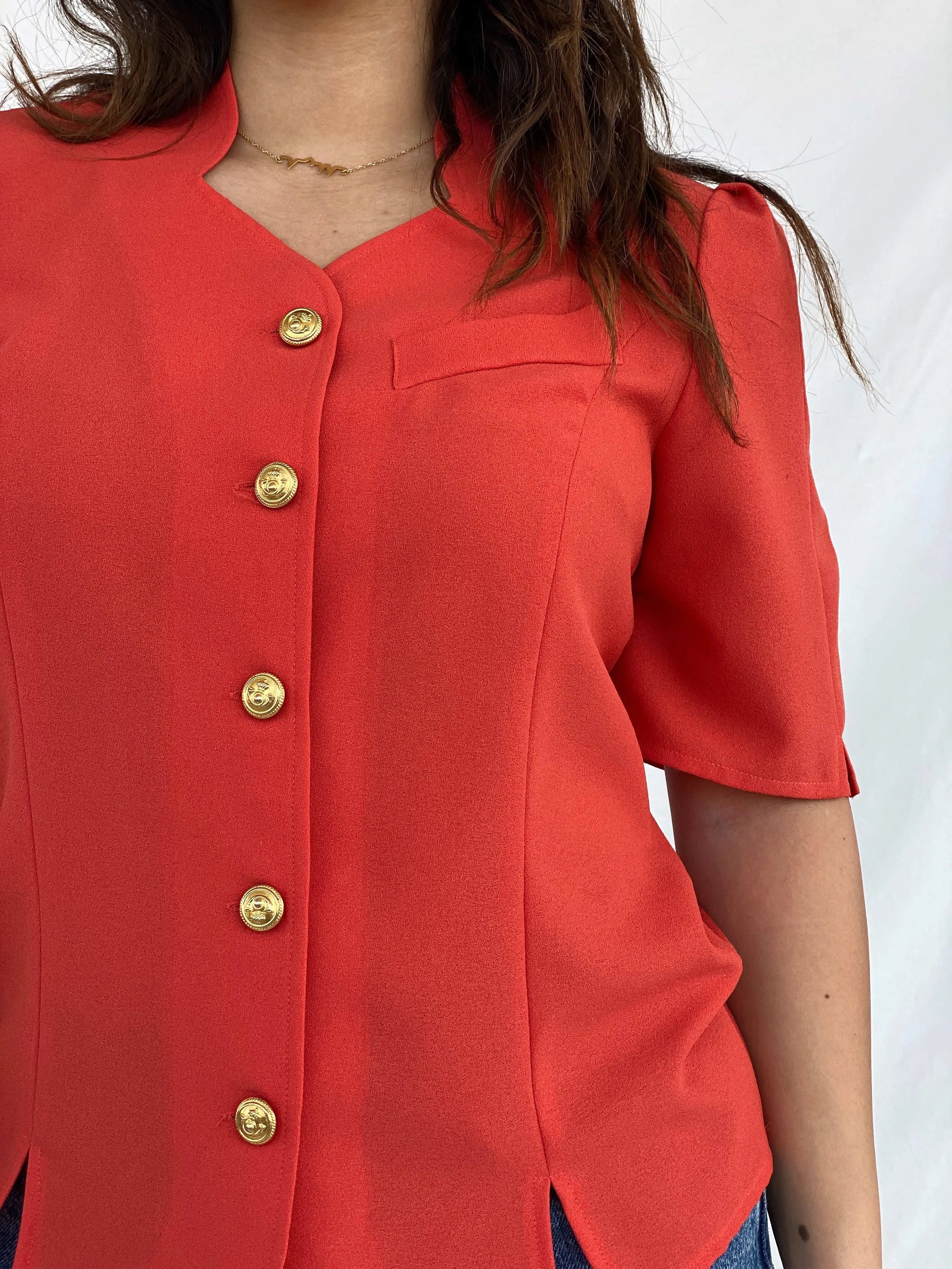 Vintage Handmade Half Sleeve Shirt - Balagan Vintage Half Sleeve Shirt 00s, Deals, half sleeve shirt, Lana, summer
