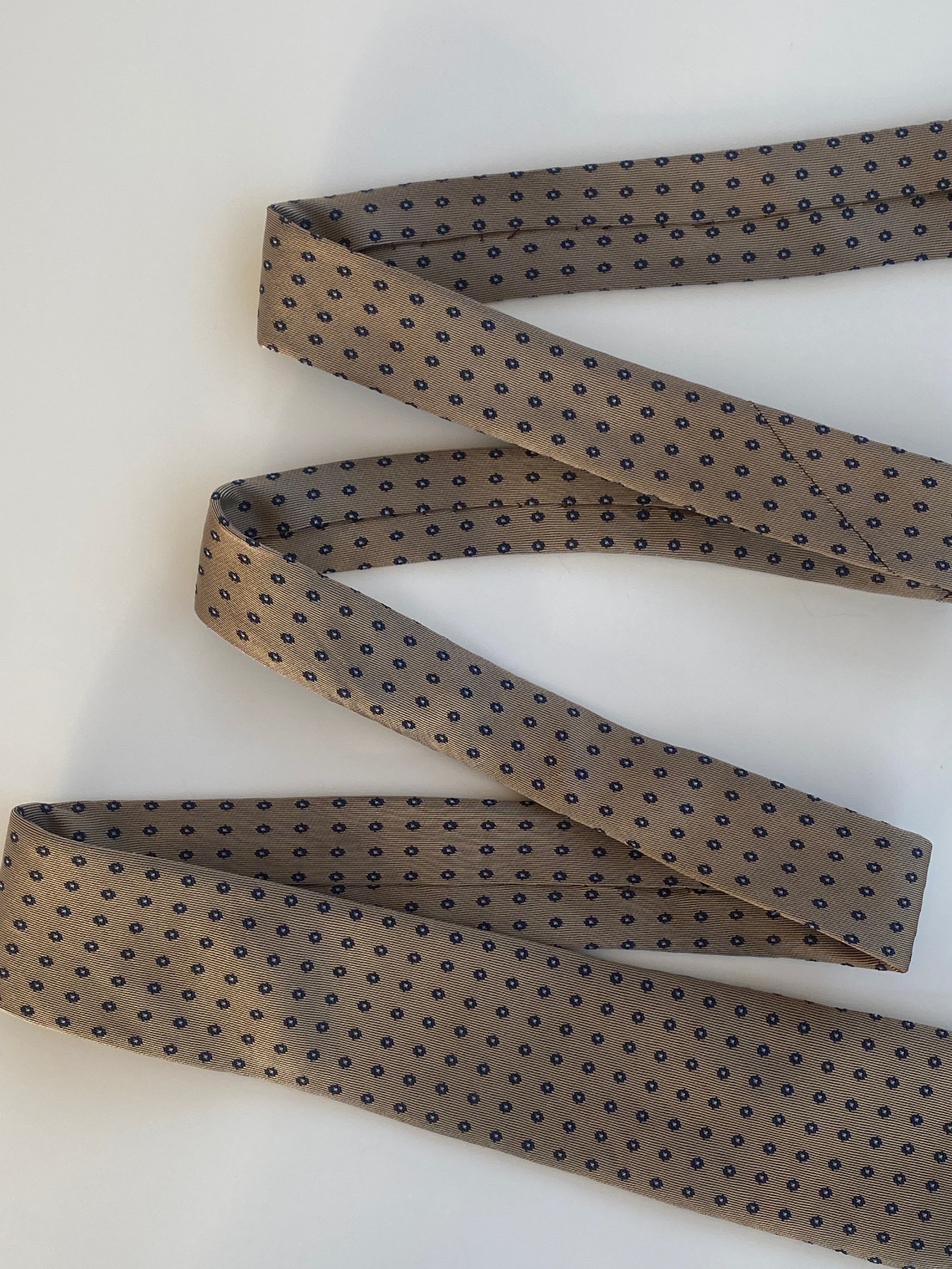 Vintage Handmade Pierre Cardin Paris Silk Men’s Neck Tie - Balagan Vintage Ties printed ties, rare find, rare vintage, tie, vintage, vintage ties