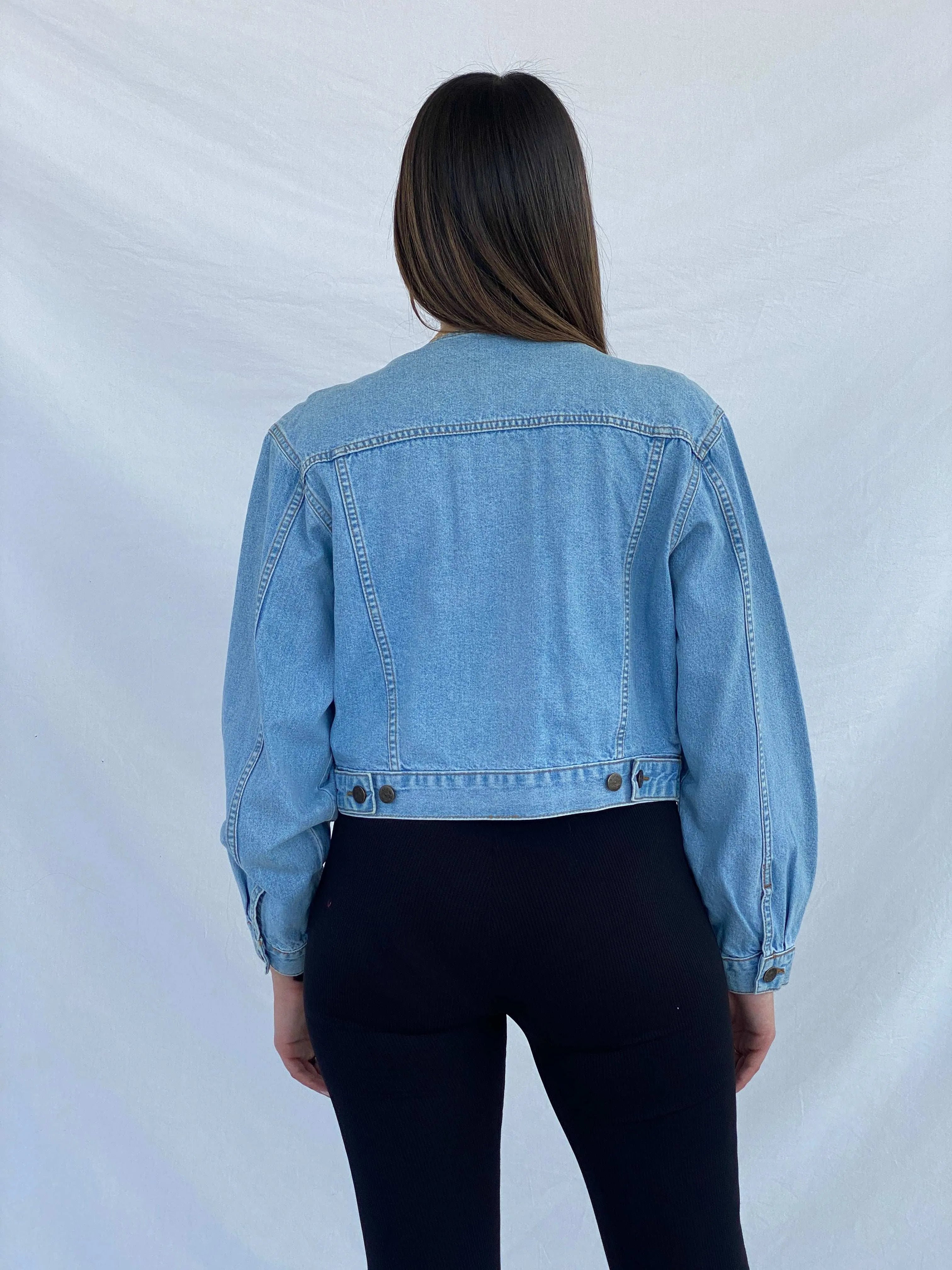 Vintage JOHNF.GEE Cropped Denim Jacket - Size S/M - Balagan Vintage Denim Jacket 00s, denim, denim jacket, Juana