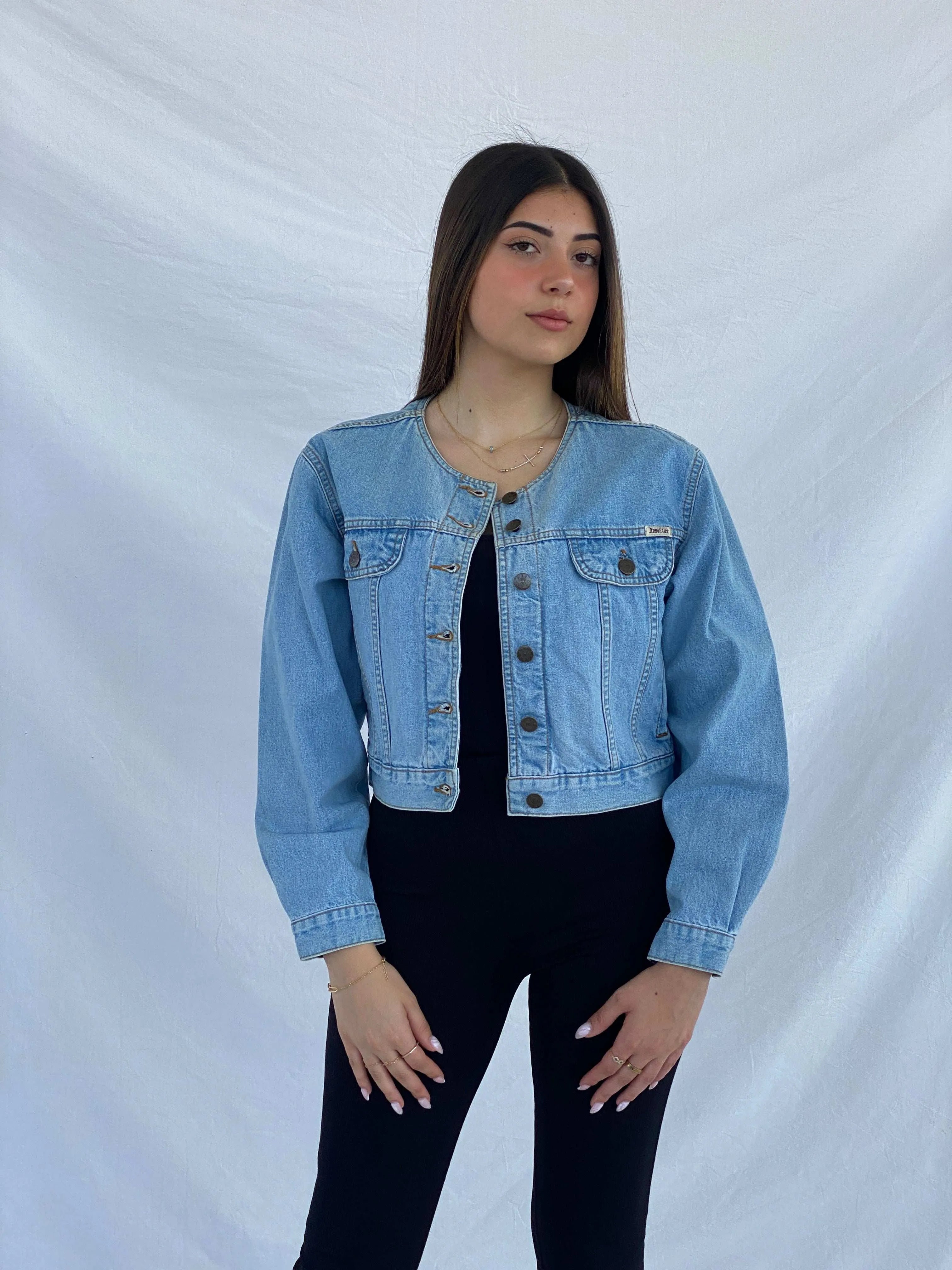 Vintage JOHNF.GEE Cropped Denim Jacket - Size S/M - Balagan Vintage Denim Jacket 00s, denim, denim jacket, Juana