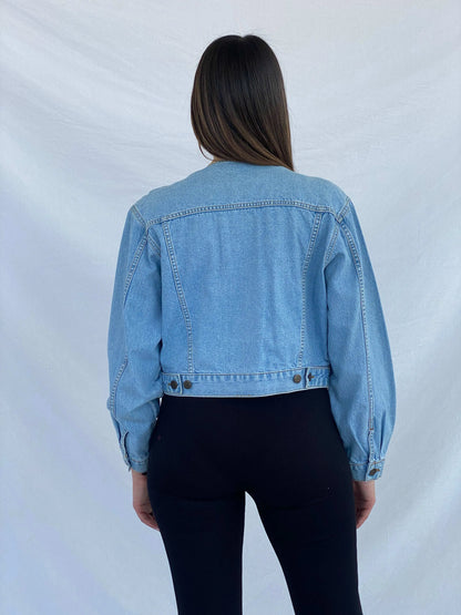 Vintage JOHNF.GEE Cropped Denim Jacket - Size S/M - Balagan Vintage Denim Jacket 00s, Coats&Jackets, denim, denim jacket, Juana, Women's Denim Jackets