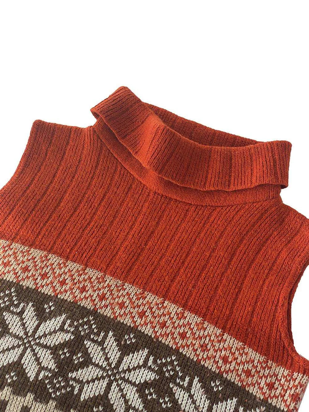 Vintage Knitted Sweater Vest - Balagan Vintage Vest 00s, 90s, knitted vest, vest