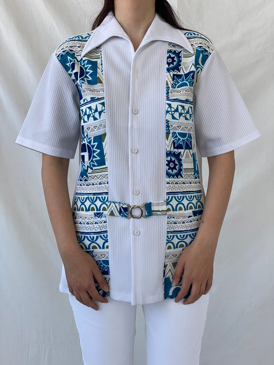 Vintage Liberty House White Aloha Hawaiian Short Sleeve Shirt - M - Balagan Vintage Half Sleeve Shirt 00s, Ayah, half sleeve shirt, Hawaiian shirt, NEW IN, Office core, summer