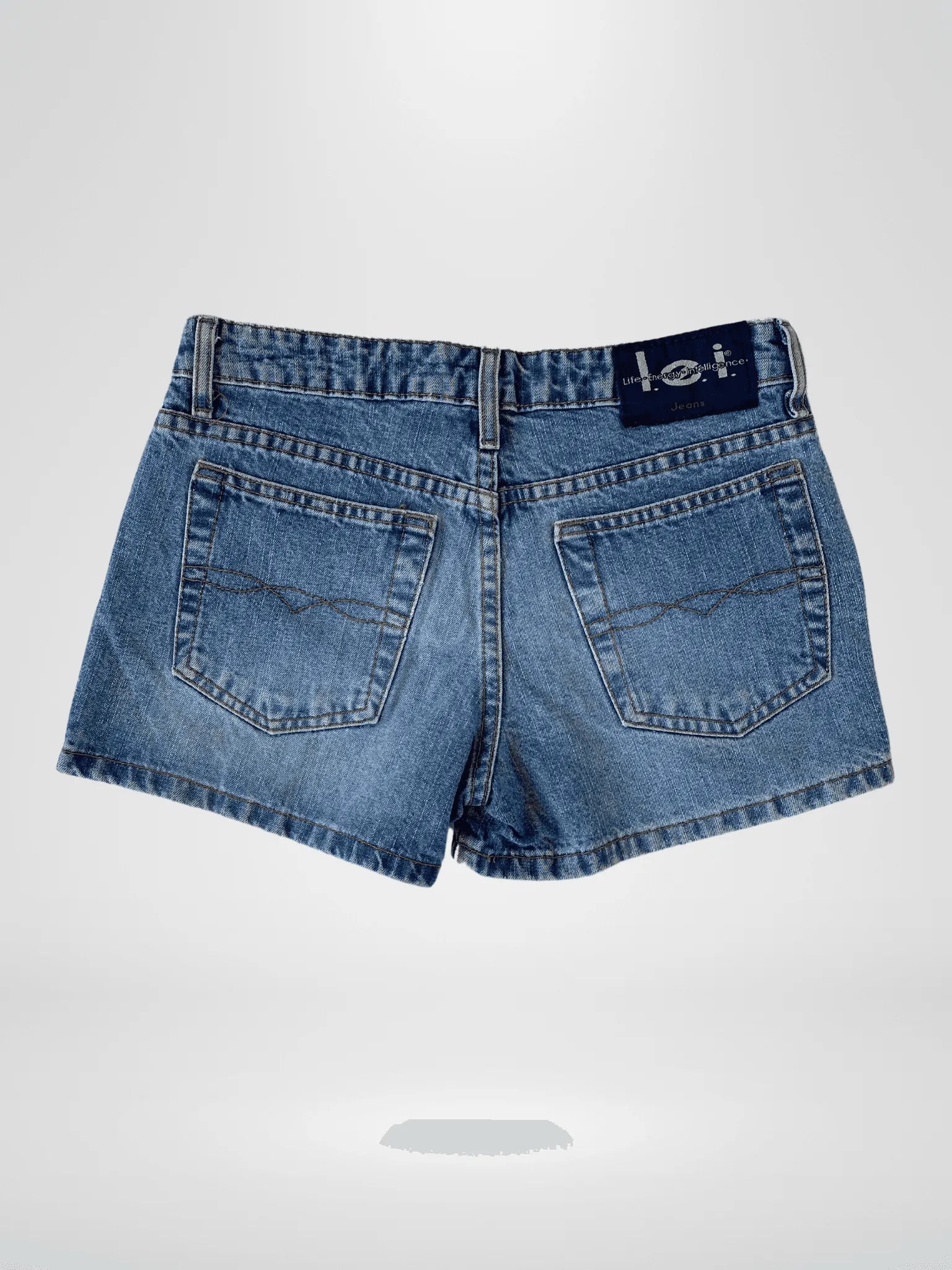 Vintage Life Energy Intelligence - lei Jeans Light Wash Mini Shorts - S - Balagan Vintage Shorts 00s, denim, jeans, shorts