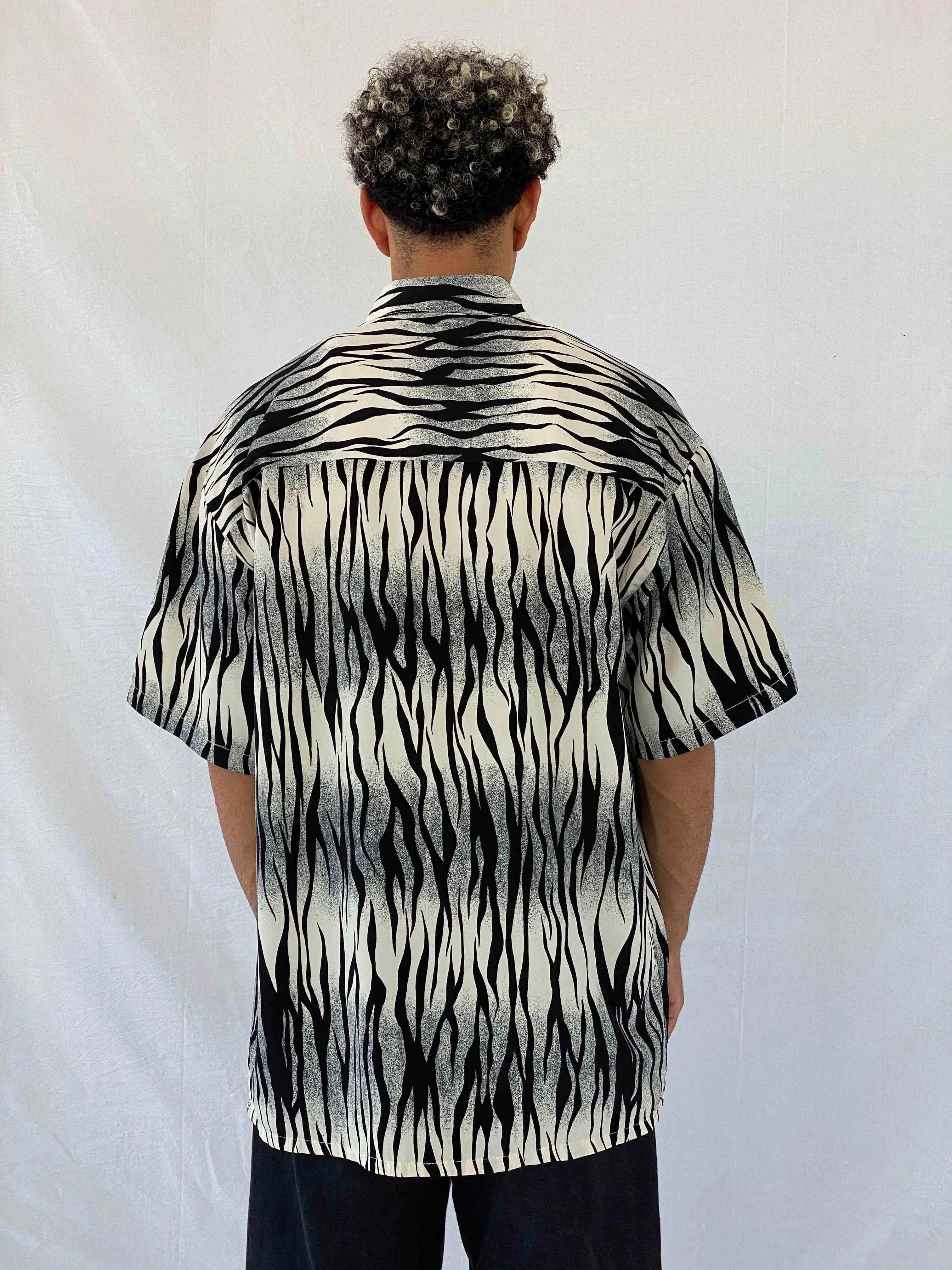 Vintage Limers Printed Shirt - Balagan Vintage Half Sleeve Shirt 00s, 90s, Abdullah, half sleeve shirt, men