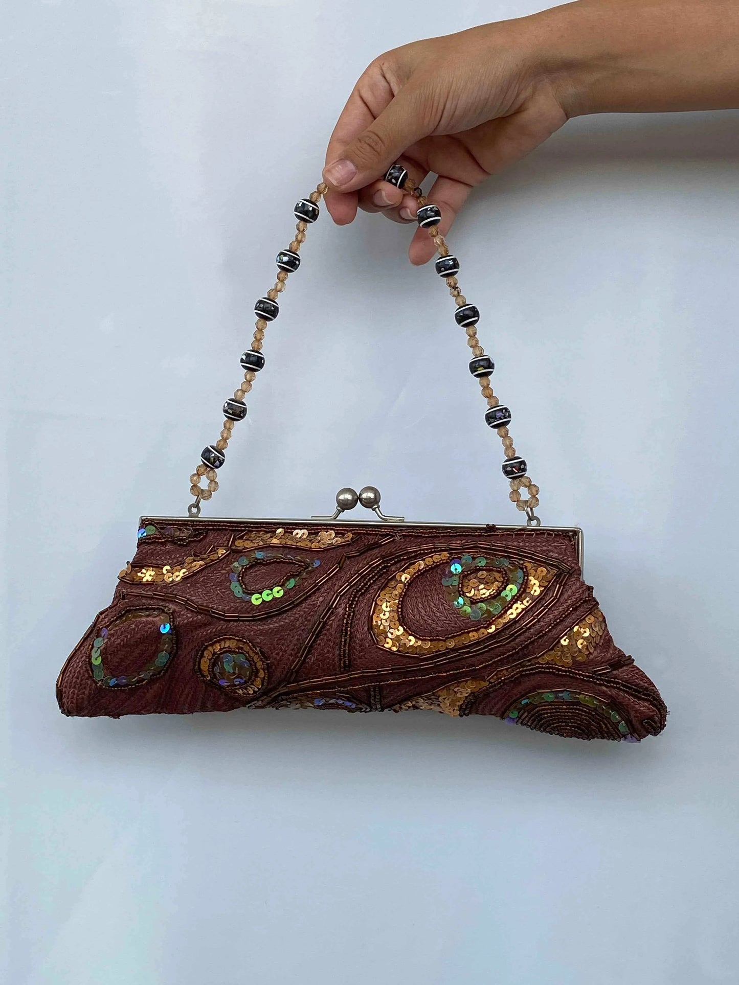 Vintage Mini Beaded Bag - Balagan Vintage Shoulder Bag bag, beaded bag, Nine West, shoulder bag