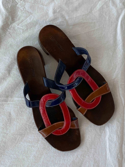 Vintage Miu Miu Sandals - Balagan Vintage Heels 00s, 90s, Deals
