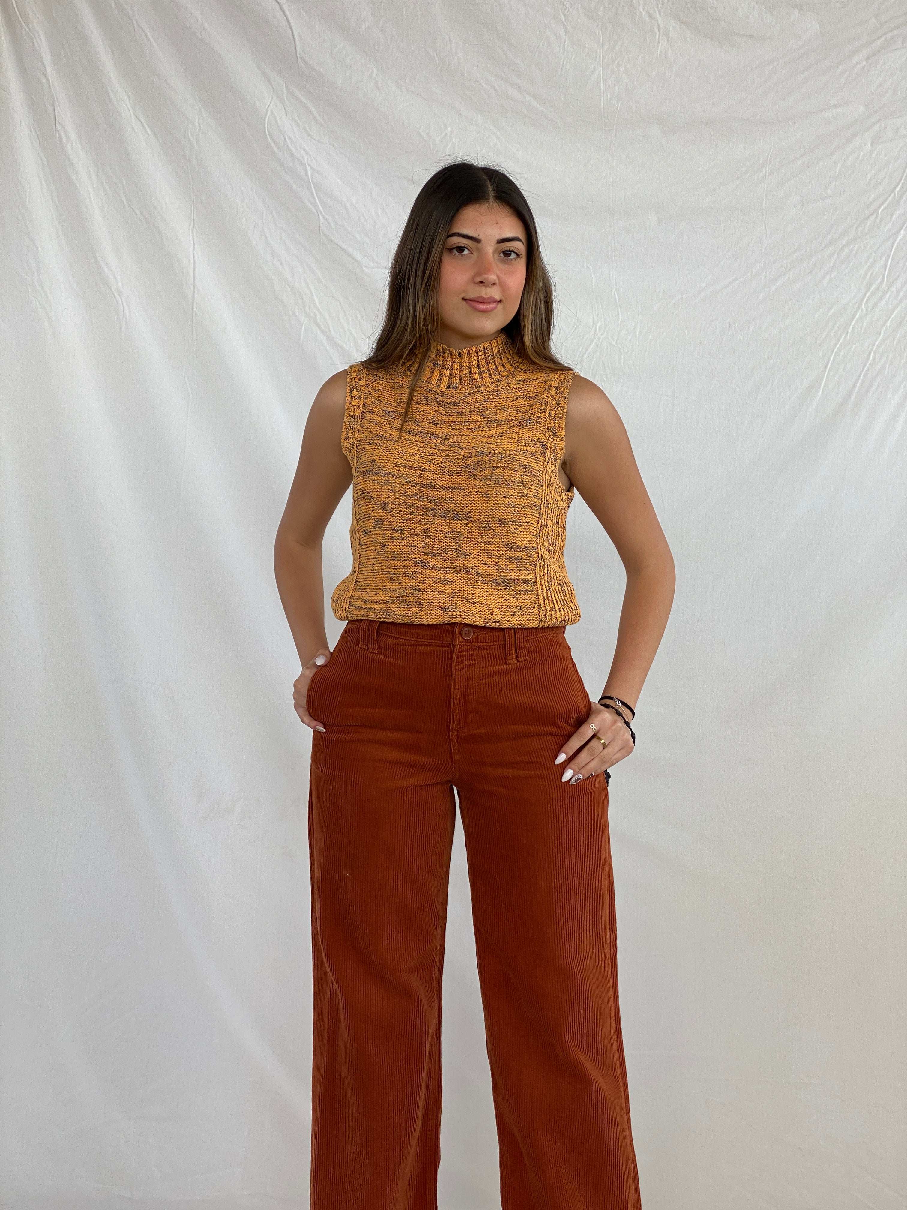 Vintage Nine West Knitted Turtleneck Top - Balagan Vintage Sleeveless Top Juana, knit, knitted, Nine West, sleeveless top