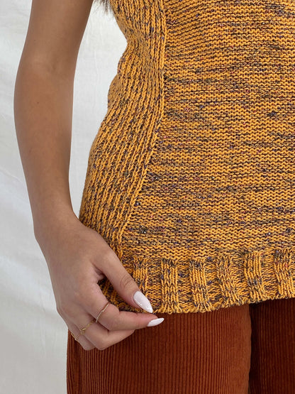 Vintage Nine West Knitted Turtleneck Top - Balagan Vintage Sleeveless Top Deals, Juana, knit, knitted, Nine West, sleeveless top