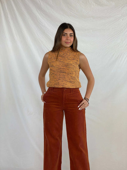Vintage Nine West Knitted Turtleneck Top - Balagan Vintage Sleeveless Top Deals, Juana, knit, knitted, Nine West, sleeveless top