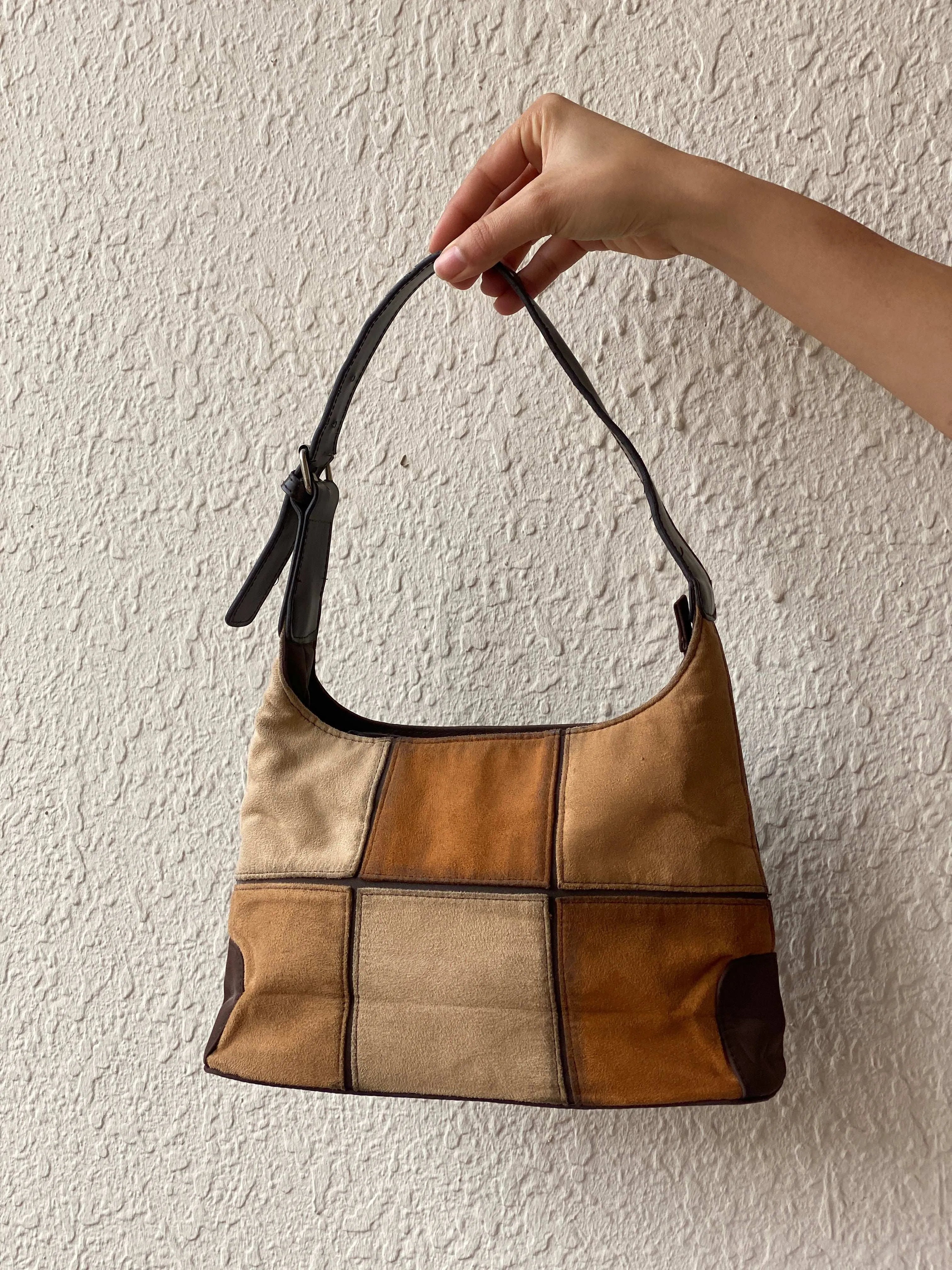 Vintage Patchwork Shoulder Bag - Balagan Vintage Bags 90s, bag