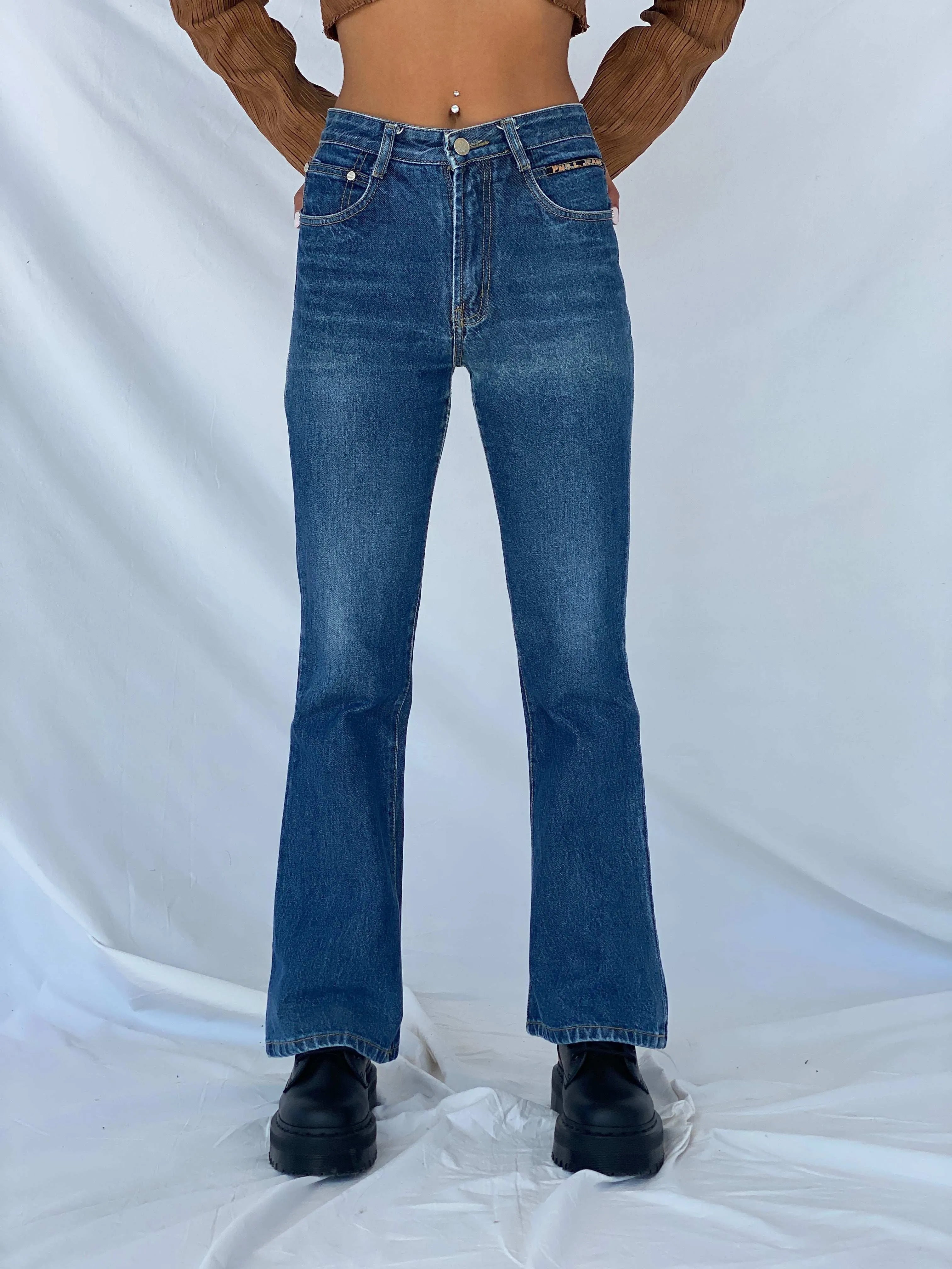 Vintage PMS.L Jeans Flare Jeans - Balagan Vintage Jeans 00s, 90s, denim, flare jeans, Tojan
