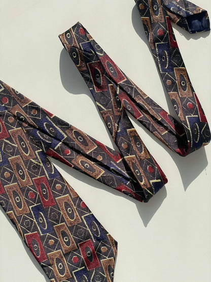 Vintage Printed Tie - Balagan Vintage Ties 80s, 90s, graphic ties, printed ties, tie, vintage tie, vintage ties