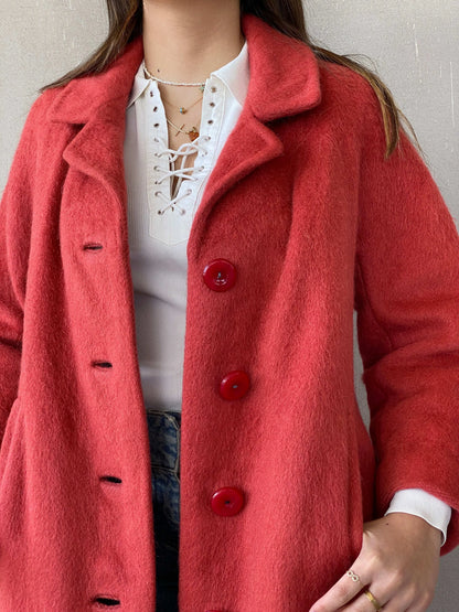 Vintage Prostejov National Company Wool Coat - Balagan Vintage Coat 90s, coat, Coats&Jackets, Deals, Juana, Women's Coats