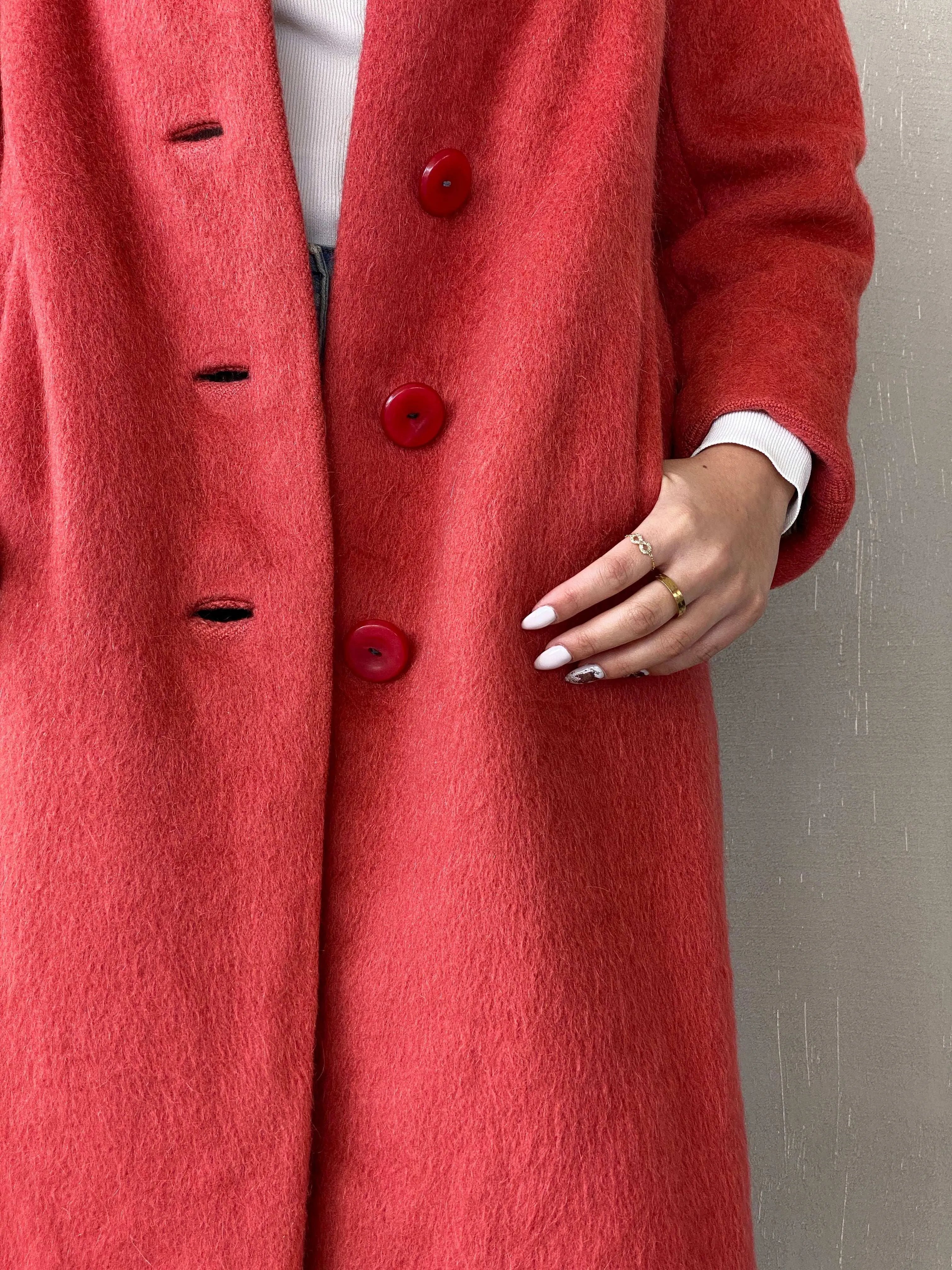 Vintage Prostejov National Company Wool Coat - Balagan Vintage Coat 90s, coat, Deals, Juana