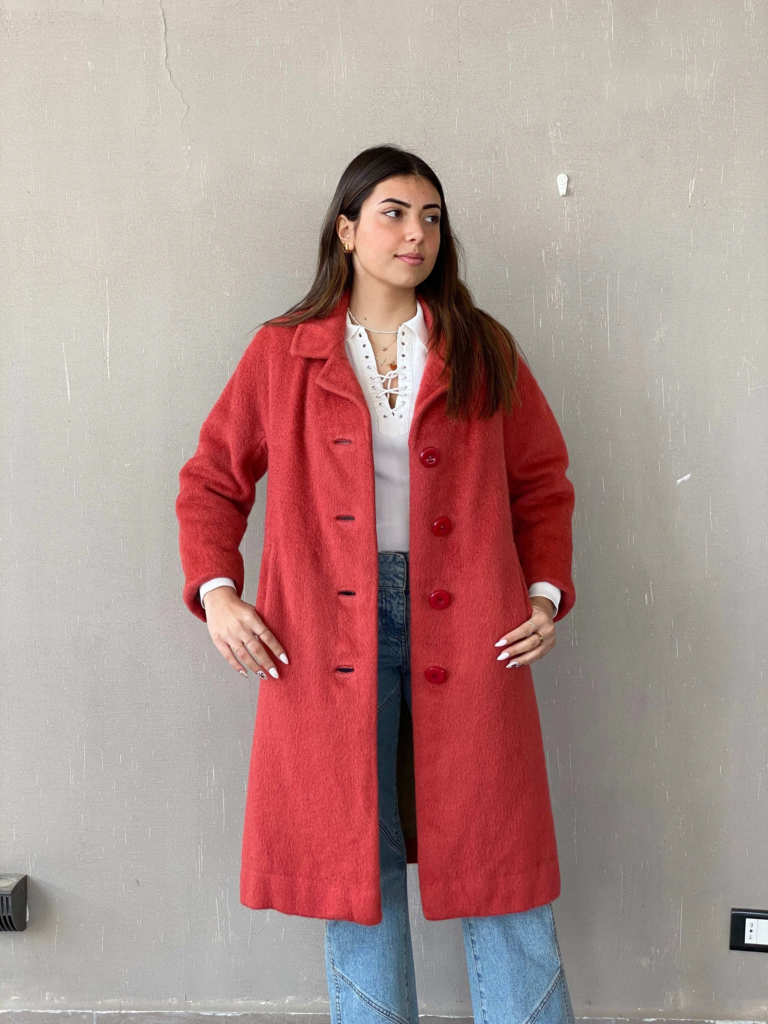 Vintage Prostejov National Company Wool Coat - Balagan Vintage Coat 90s, coat, Coats&Jackets, Deals, Juana, Women's Coats