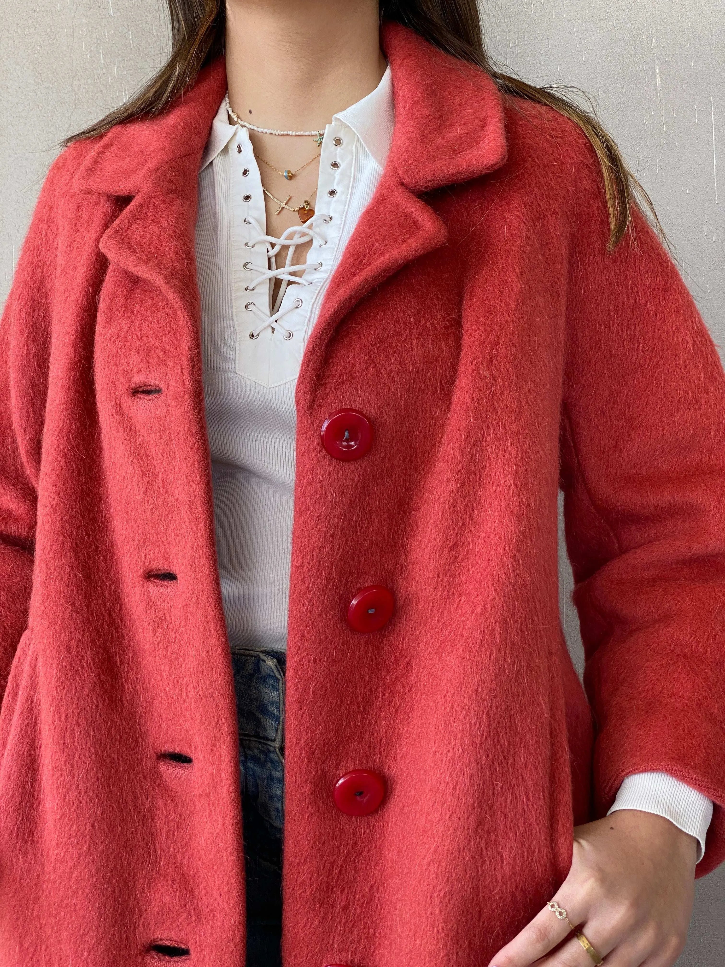 Vintage Prostejov National Company Wool Coat - Balagan Vintage Coat 90s, coat, Deals, Juana