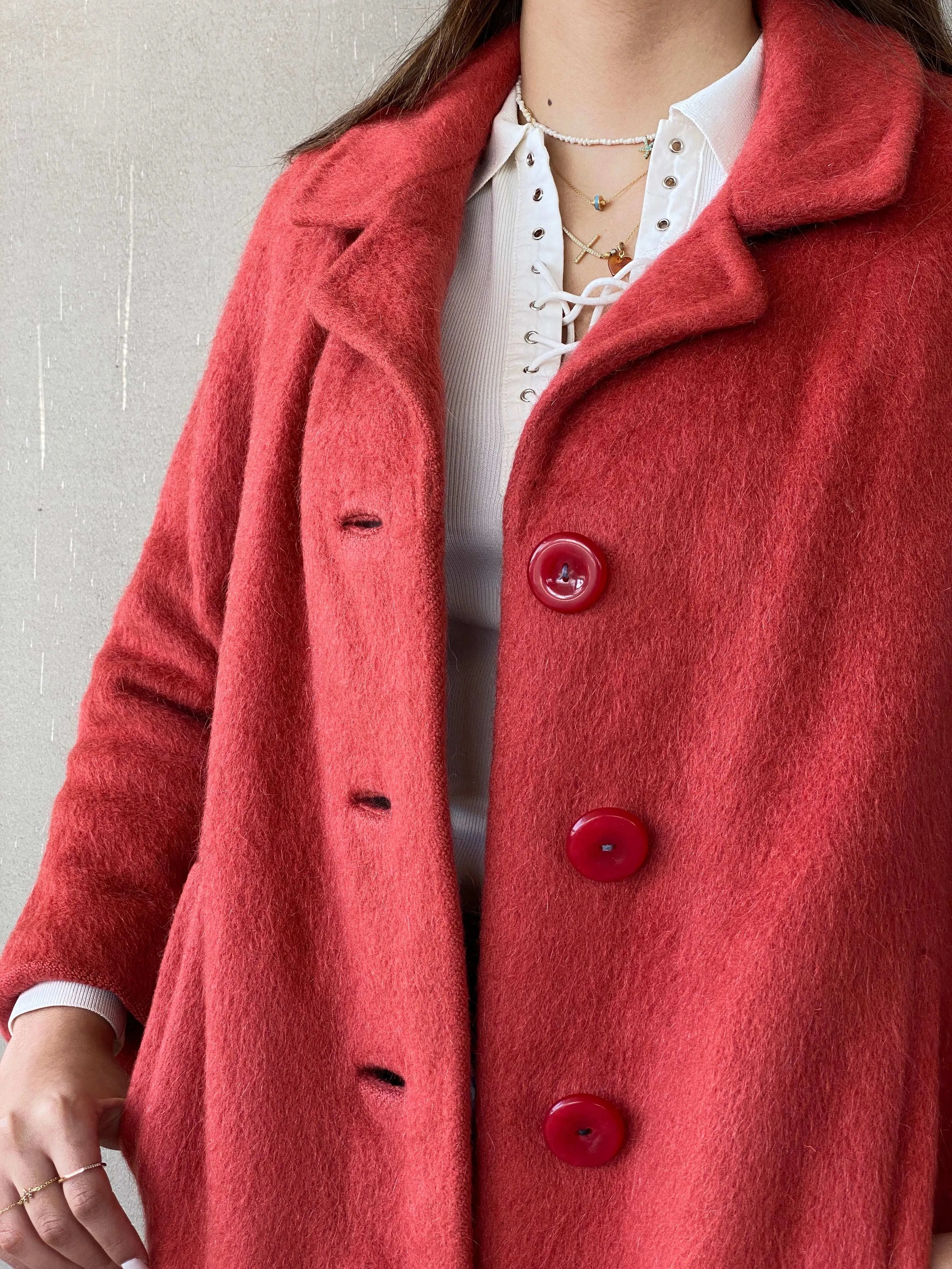 Vintage Prostejov National Company Wool Coat - Balagan Vintage Coat 90s, coat, Deals, Juana