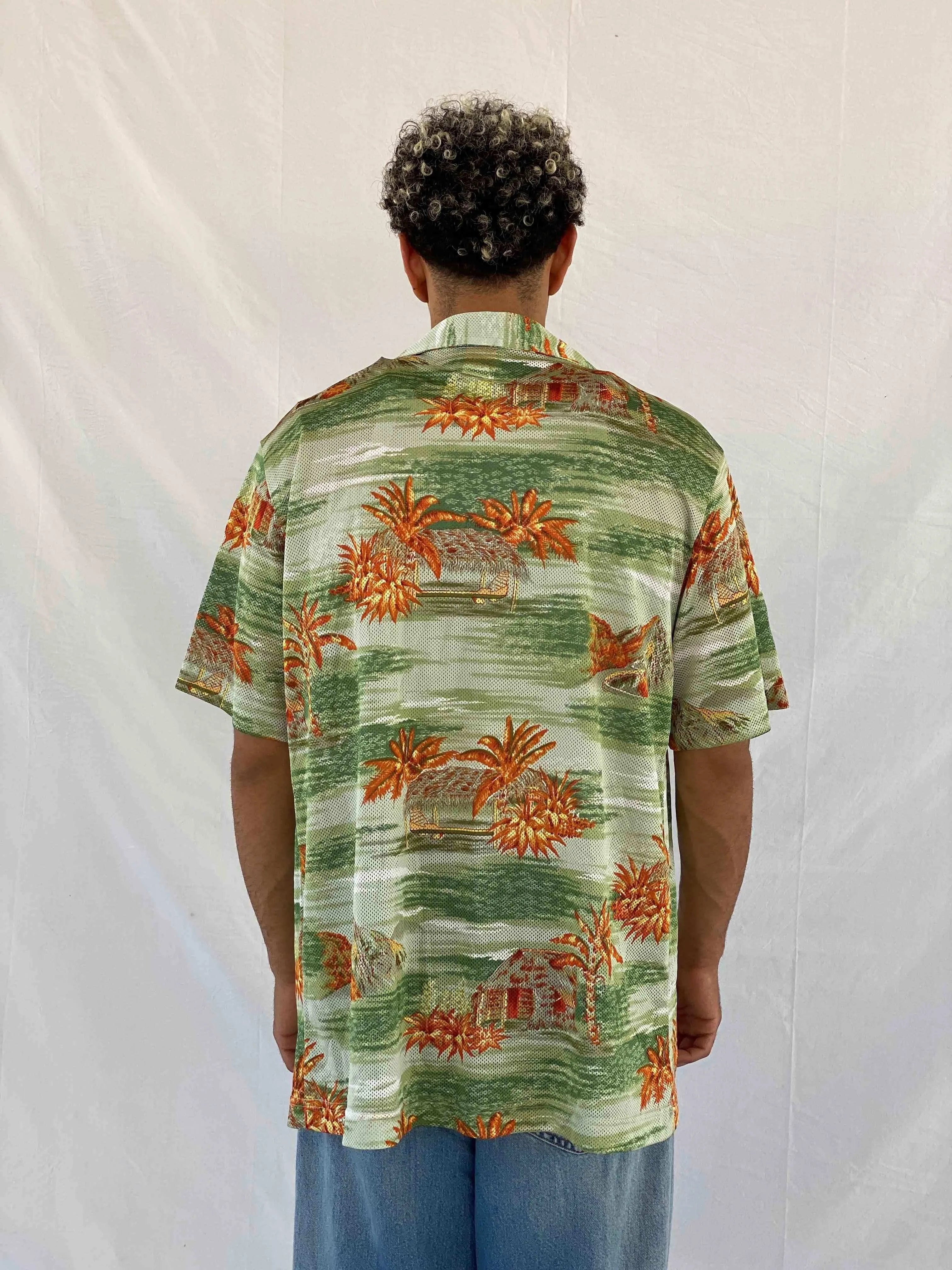 Vintage Quiksilver Shirt - Balagan Vintage Half Sleeve Shirt 00s, 90s, Abdullah, half sleeve shirt, mesh