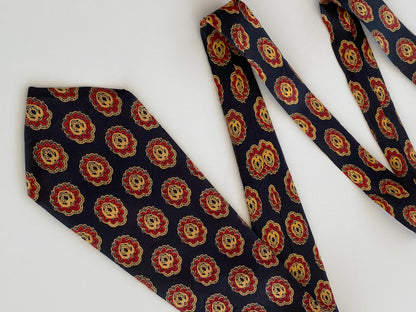 Vintage Régence Printed Men’s Neck Tie - Balagan Vintage Ties printed ties, tie, vintage, vintage ties