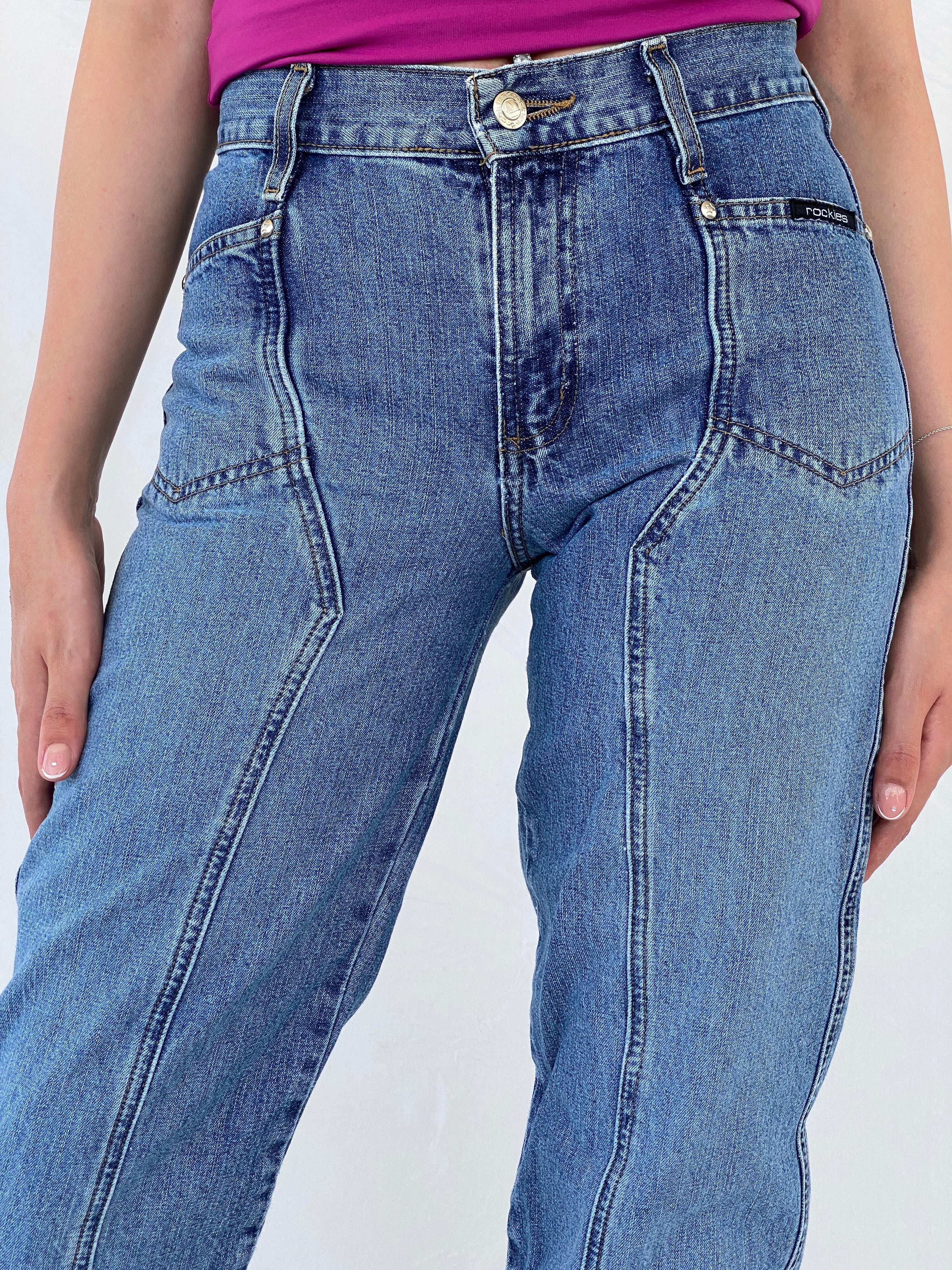 Vintage Rockies Low Rise Jeans - Balagan Vintage Jeans 90s, denim, Mira