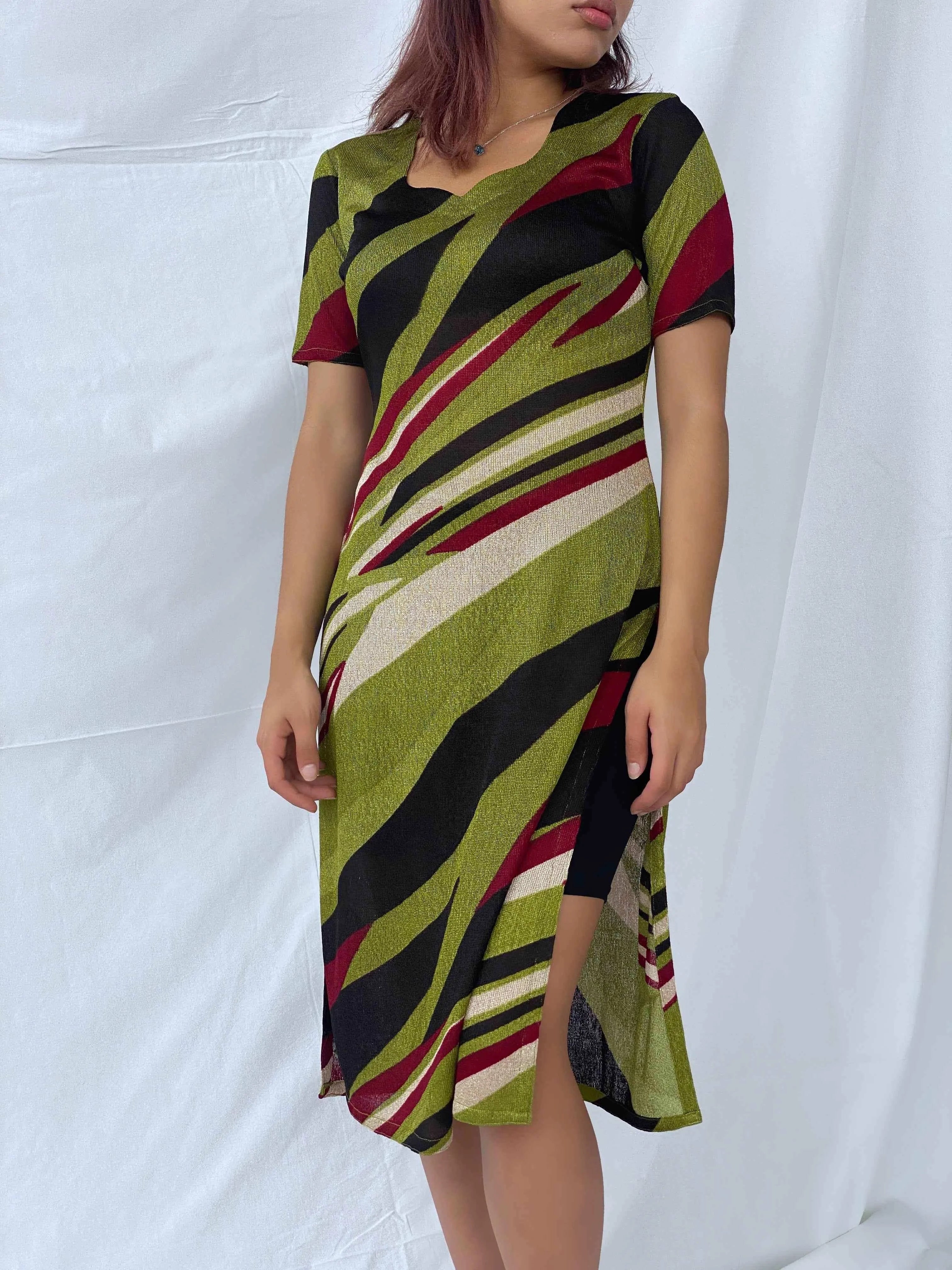Vintage Shirt Dress - Balagan Vintage Midi Dress 00s, 90s, Deals, dress