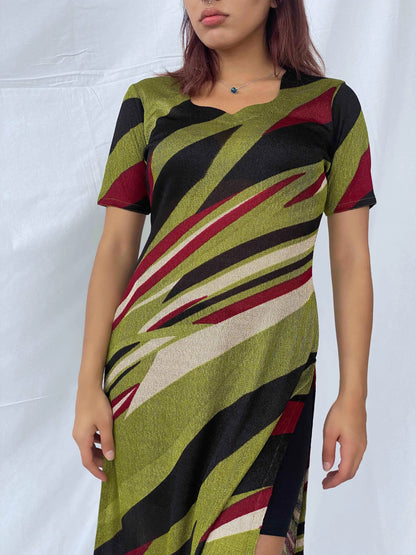 Vintage Shirt Dress - Balagan Vintage Midi Dress 00s, 90s, Deals, dress