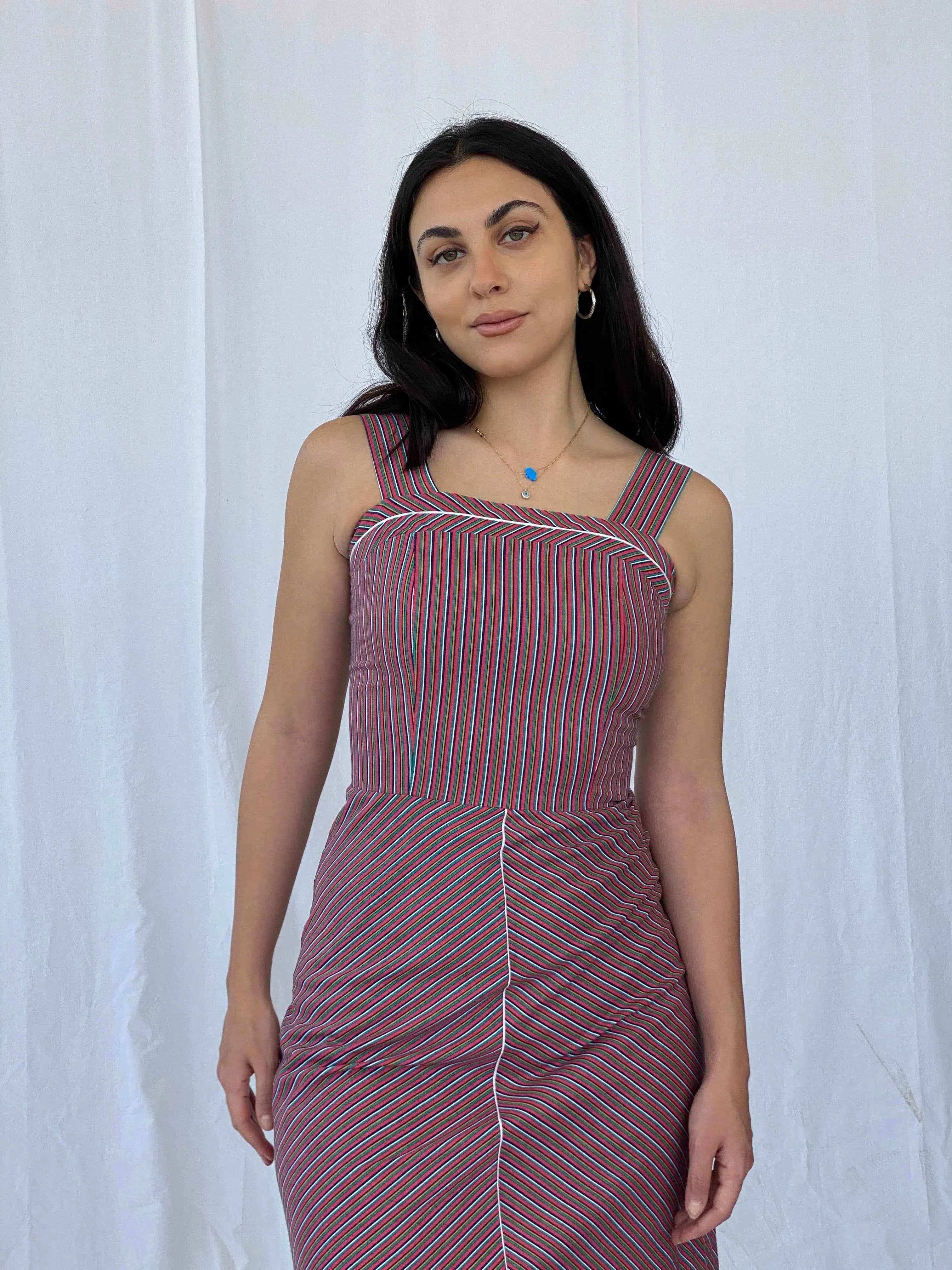 Vintage SOLIDA Dress - Balagan Vintage Midi Dress 00s, 90s, Batoul, Deals, midi dress