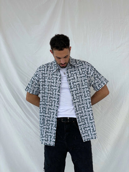 Vintage The Original Ben Sherman X Apple Corps The Beatles Graphic Shirt - XL - Balagan Vintage Half Sleeve Shirt 00s, 90s, Awsam, graphic, graphic top, half sleeve shirt, printed shirt