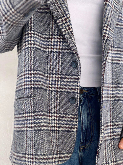 Vintage Together! Oversized Plaid Blazer - Balagan Vintage Blazer 90s, Abdullah, blazer