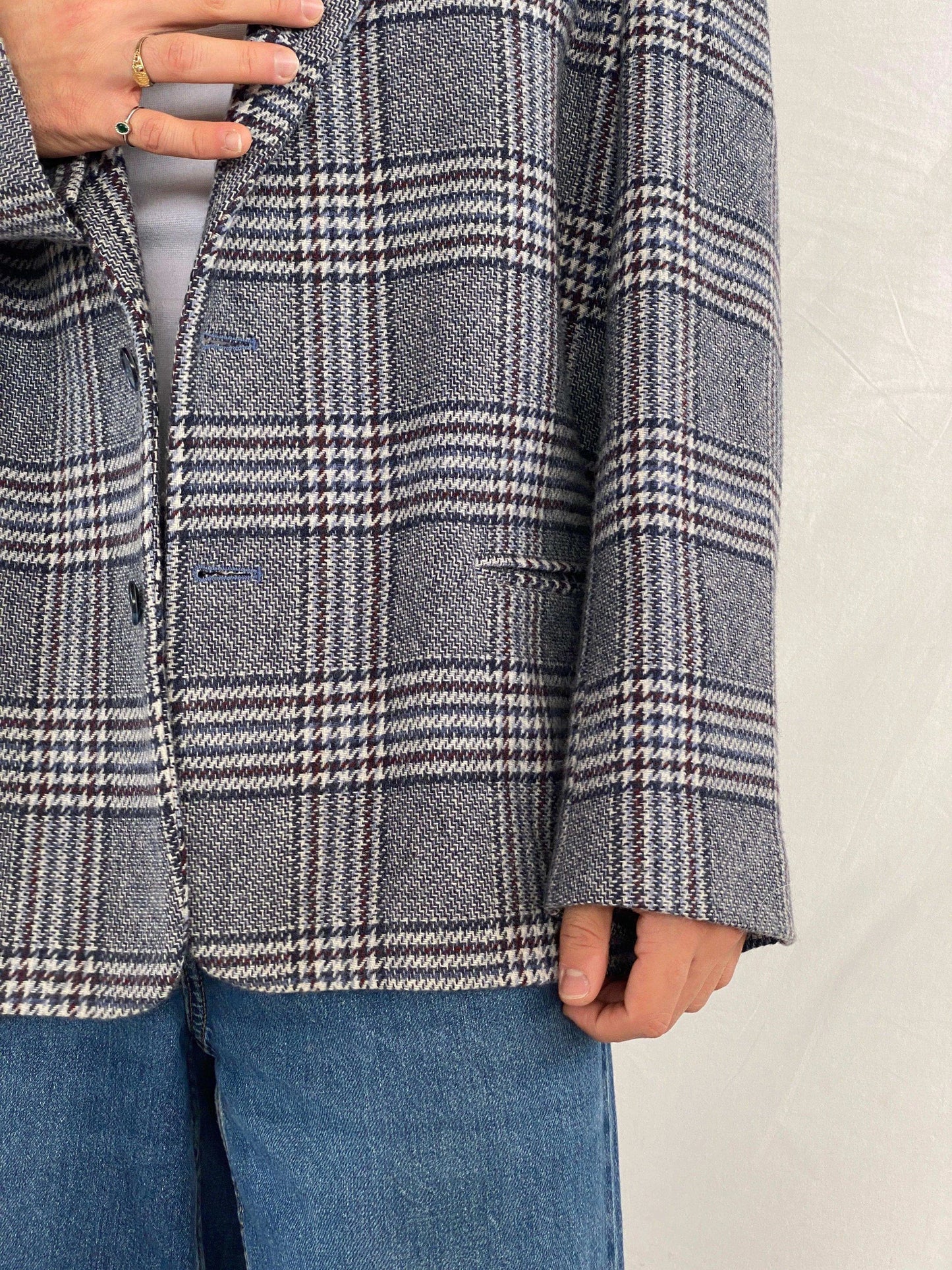 Vintage Together! Oversized Plaid Blazer - Balagan Vintage Blazer 90s, Abdullah, blazer