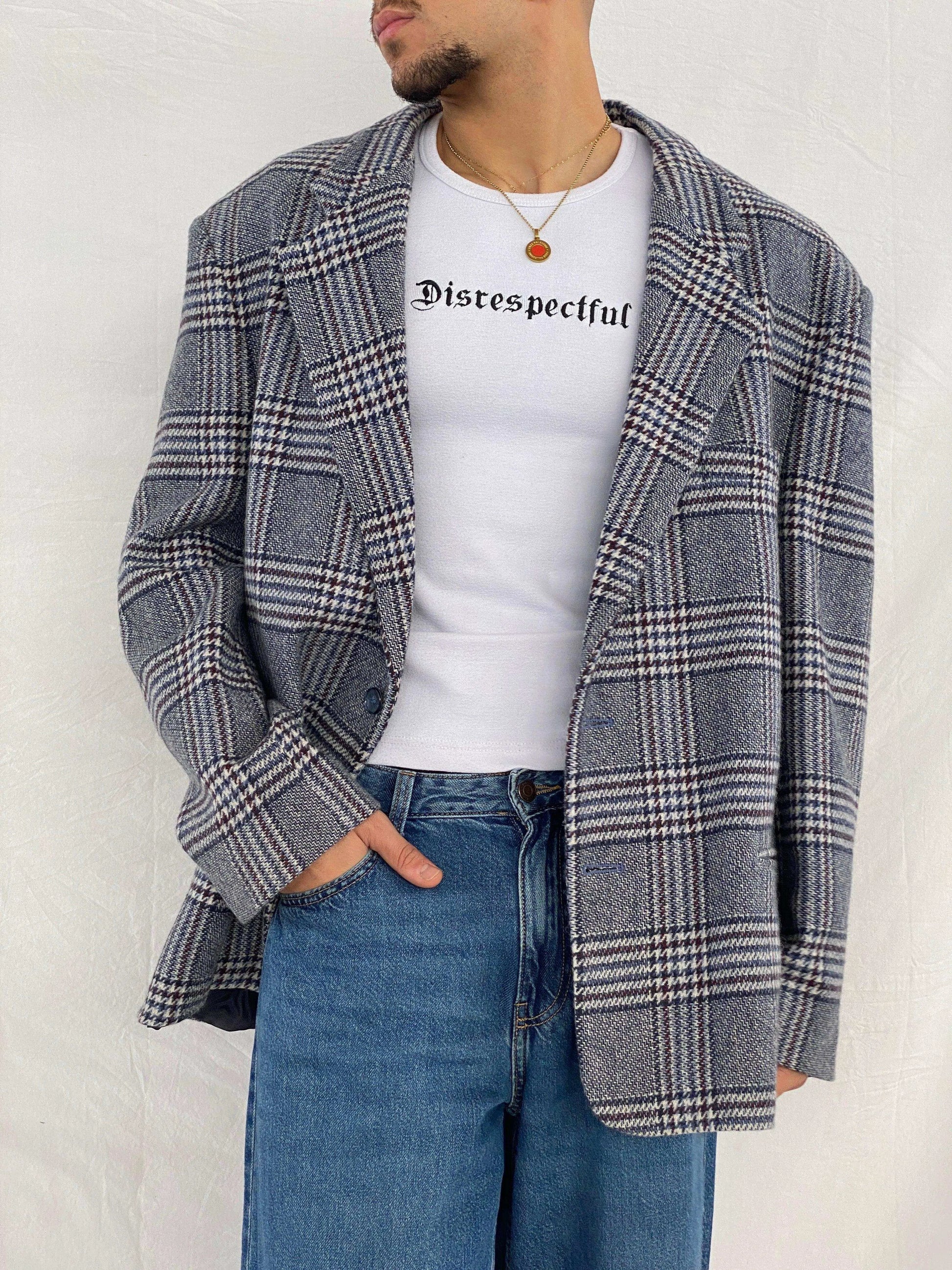 Vintage Together! Oversized Plaid Blazer - Balagan Vintage Blazer 90s, Abdullah, blazer