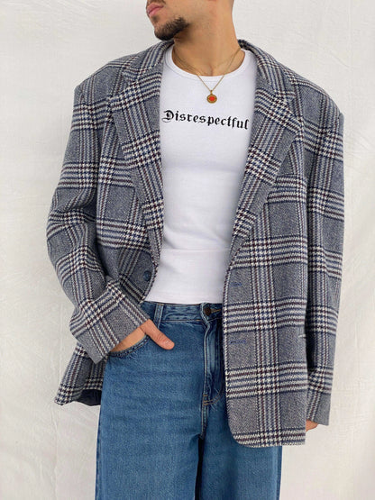 Vintage Together! Oversized Plaid Blazer - Balagan Vintage Blazer 90s, Abdullah, blazer
