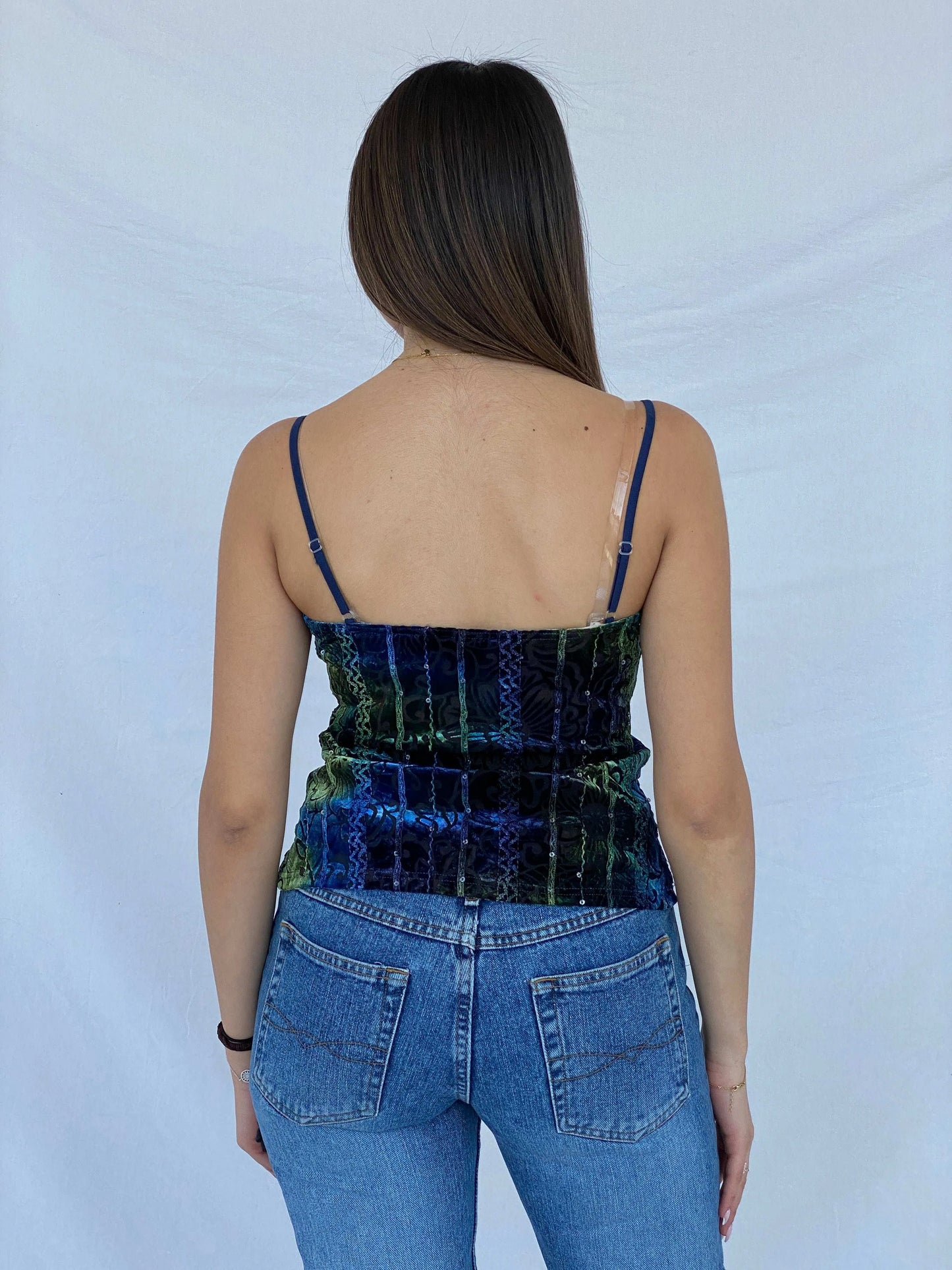 Vintage Y2K Arianne Cami Top - Size L - Balagan Vintage Sleeveless Top 00s, Juana, summer